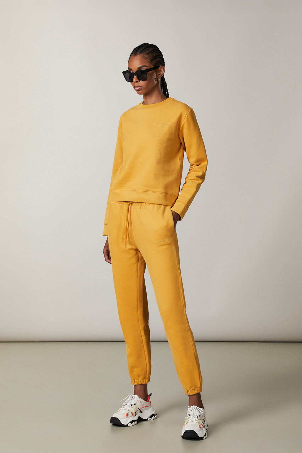 Pantaloni Tina Di Pepe Jeans Donna In Rayon Di Cotone - Vestibilità Regolare, Gamba Dritta, Con Tasche