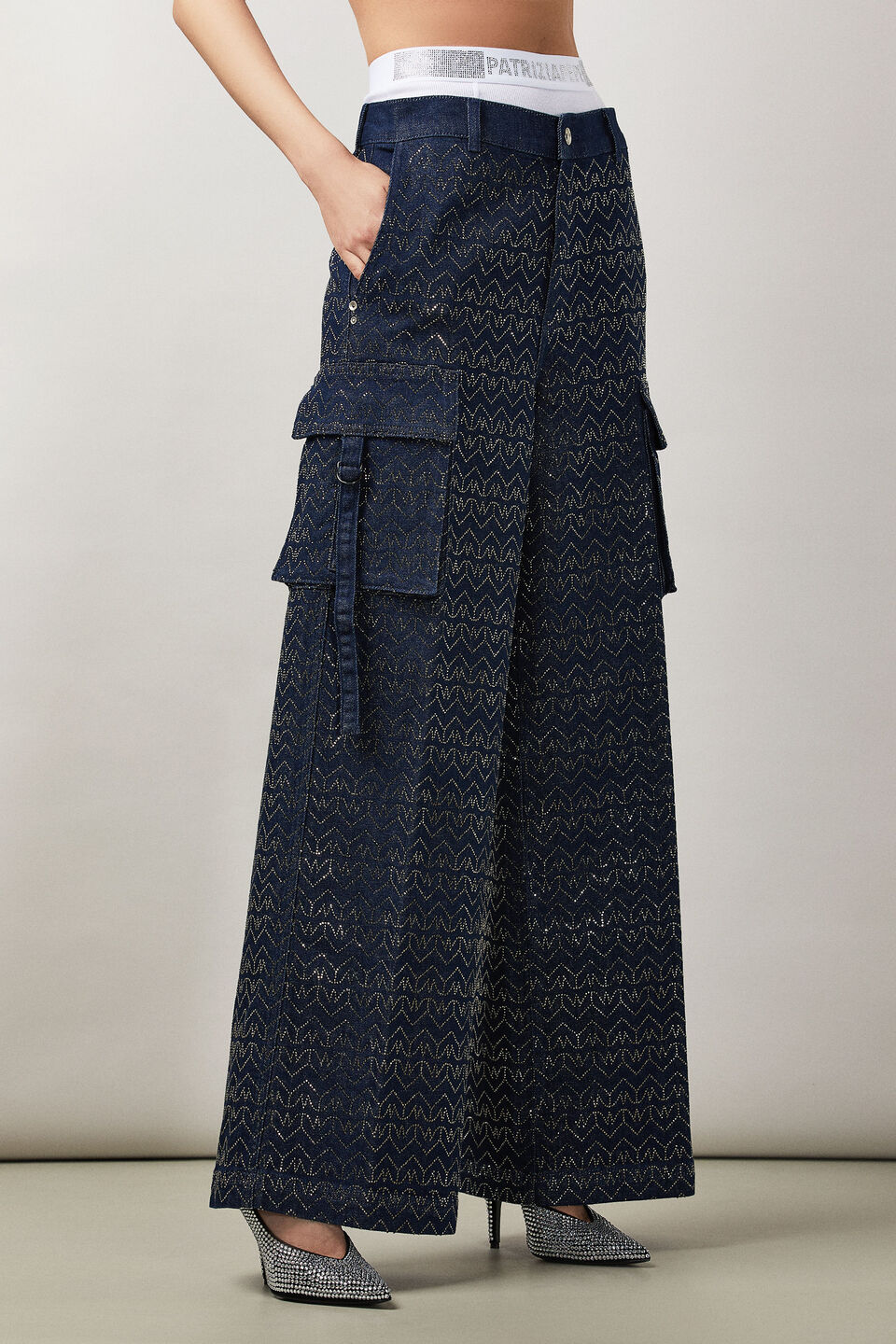 Pantaloni Palazzo Denim Daniela