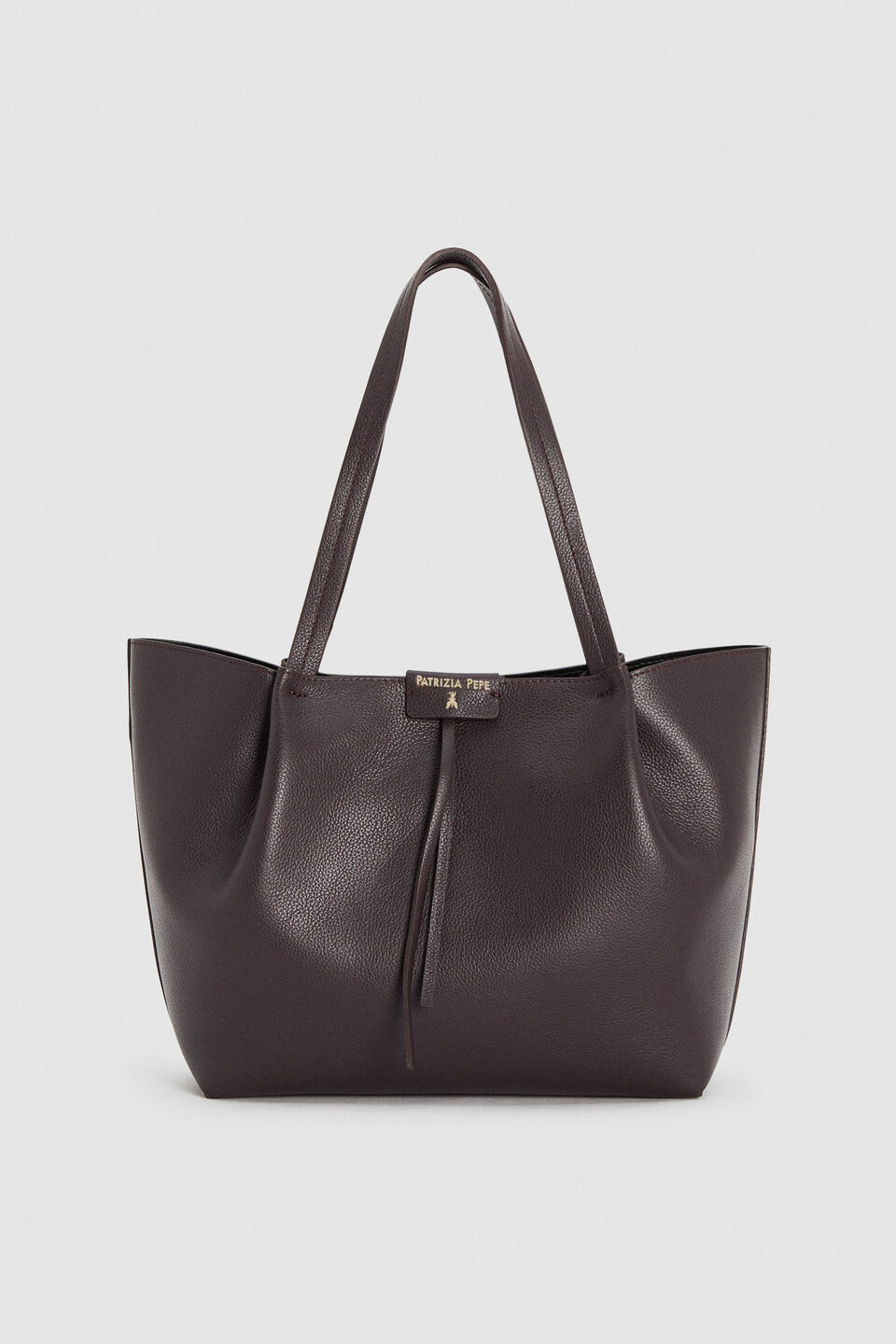 collezione borse borse patrizia pepe 2022 Patrizia Pepe Borse Nera Tote Bag Patrizia Pepe Borsa Shopper Nera Borsa  Nera Collezione