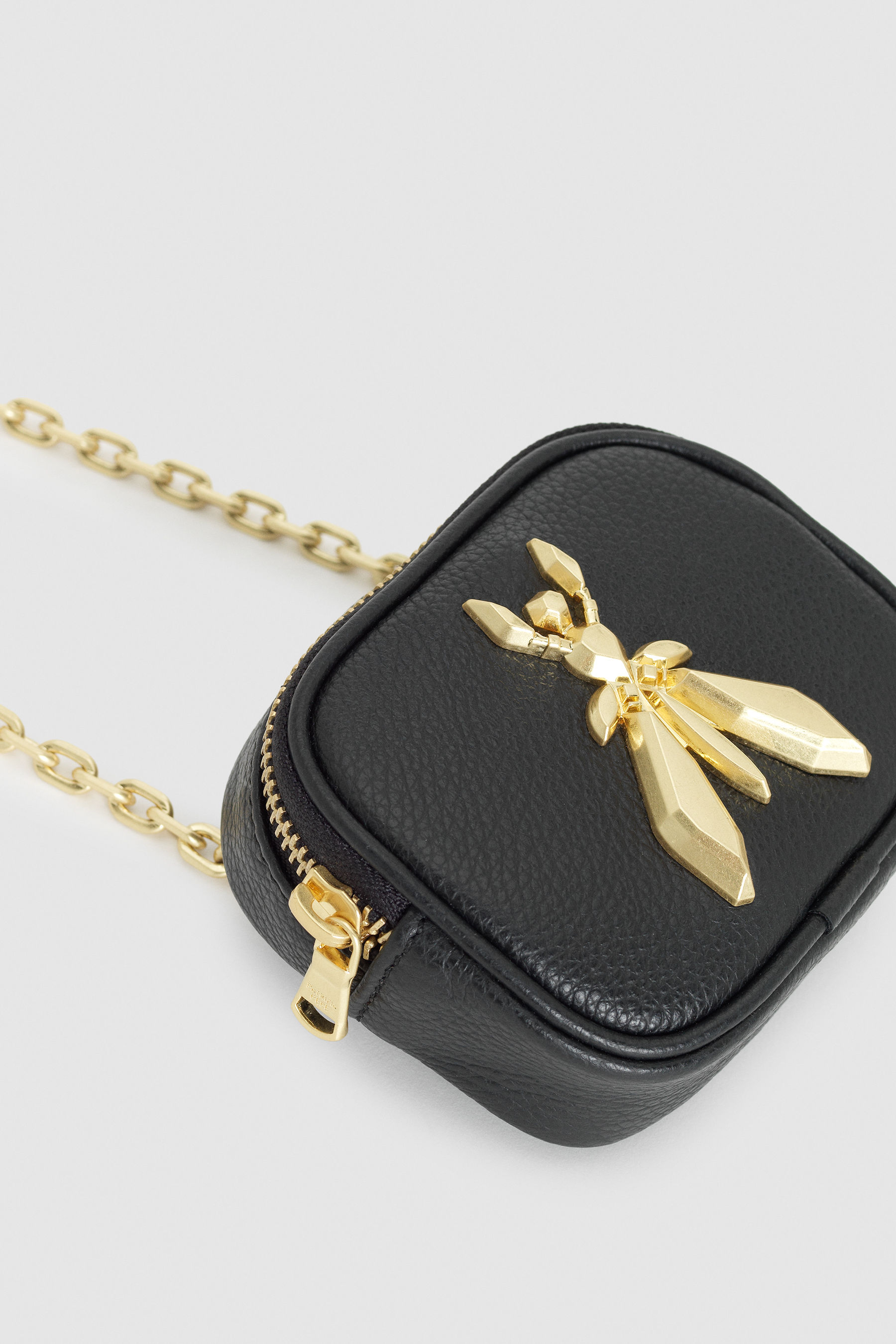 small leather camera case