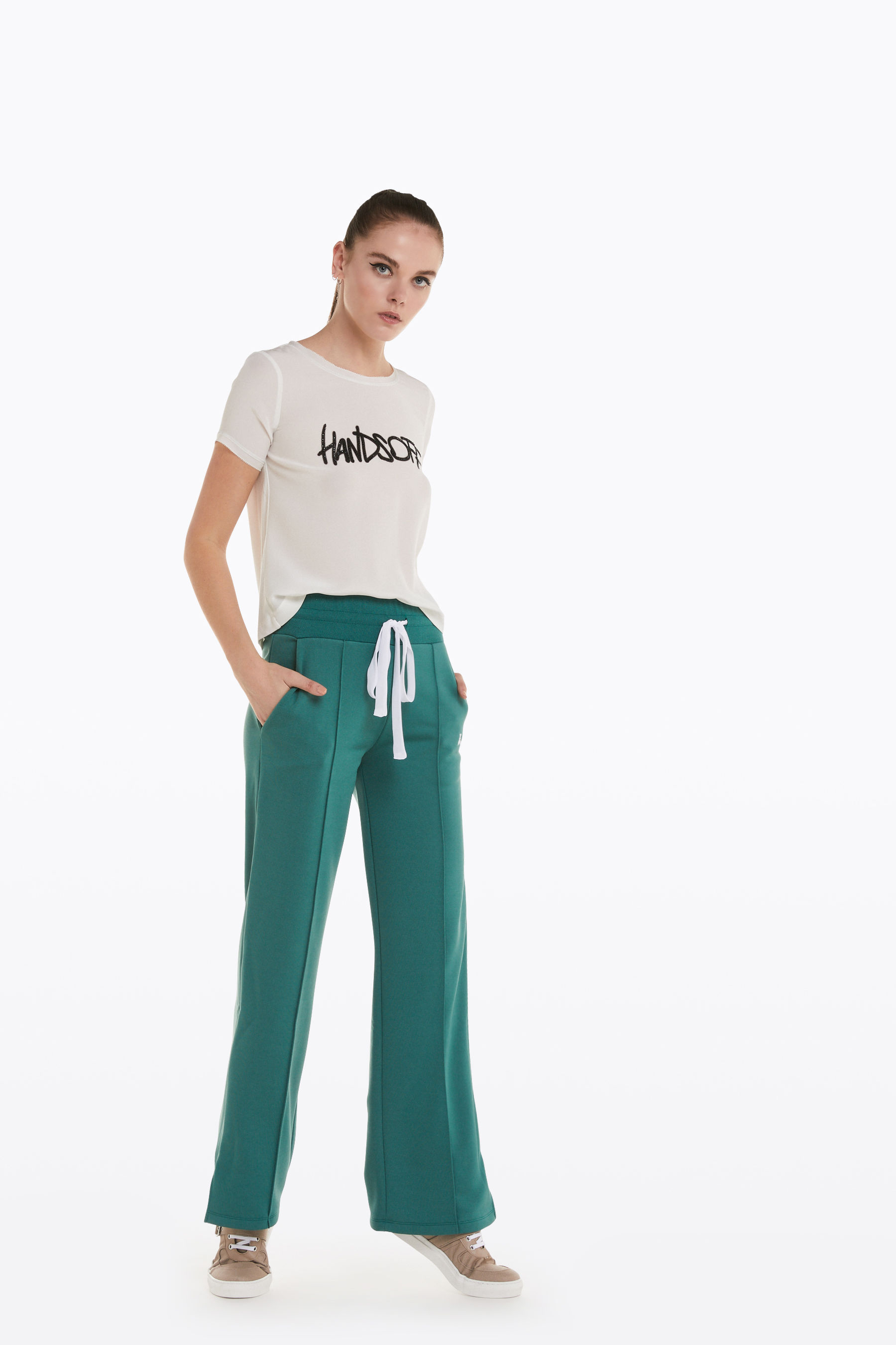 Green Jogging trousers | Patrizia Pepe