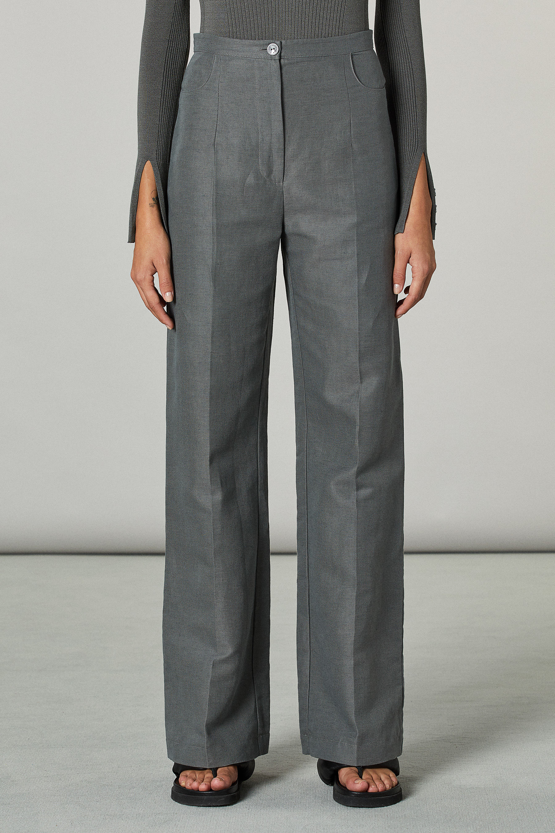 Pantalones corte recto | Patrizia Pepe