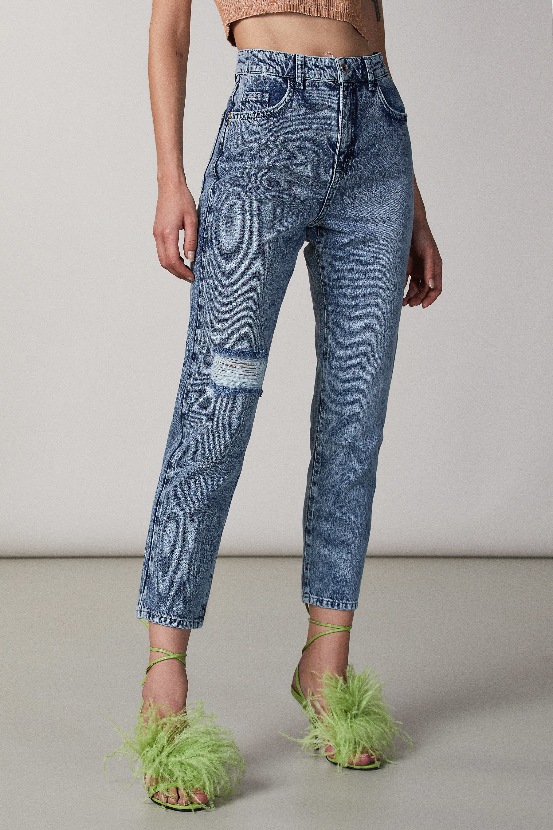 Eco-sustainable denim pants | Patrizia Pepe
