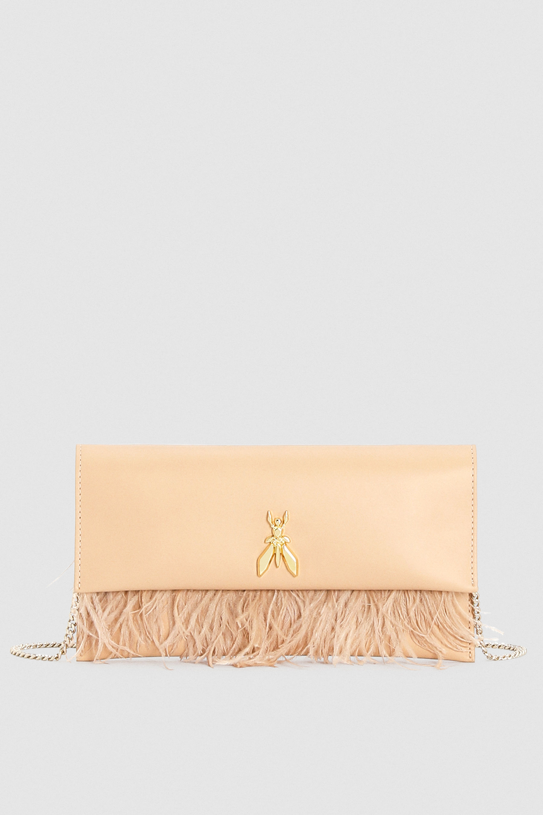 Clutch Fly con piume