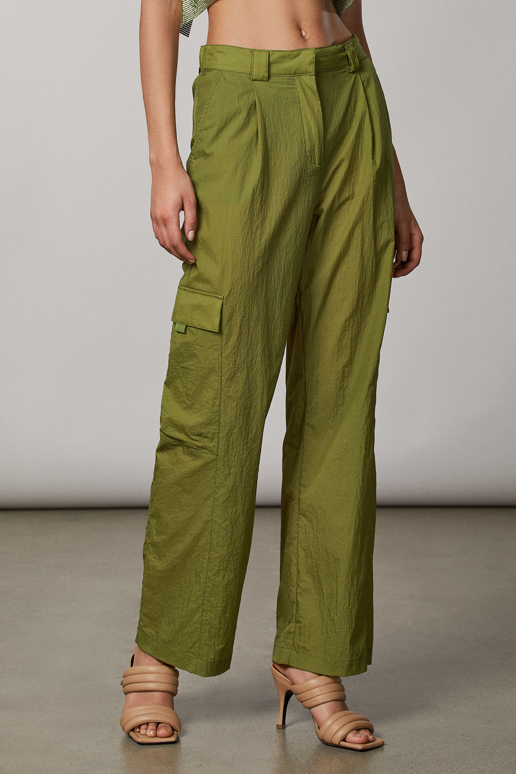Verde Cargo Farfetch Abbigliamento Pantaloni e jeans Pantaloni Pantaloni cargo 
