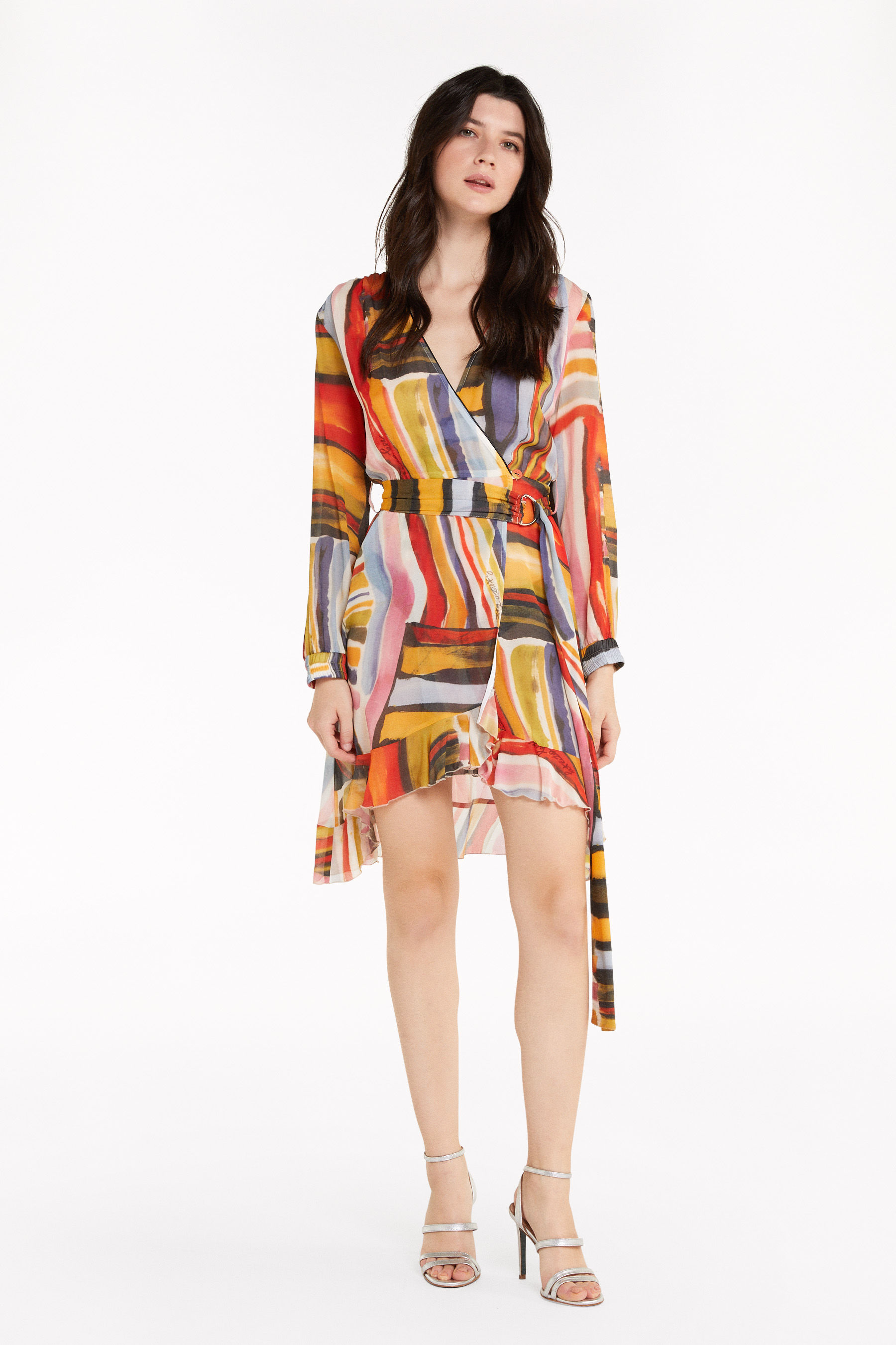 Artistic print dress