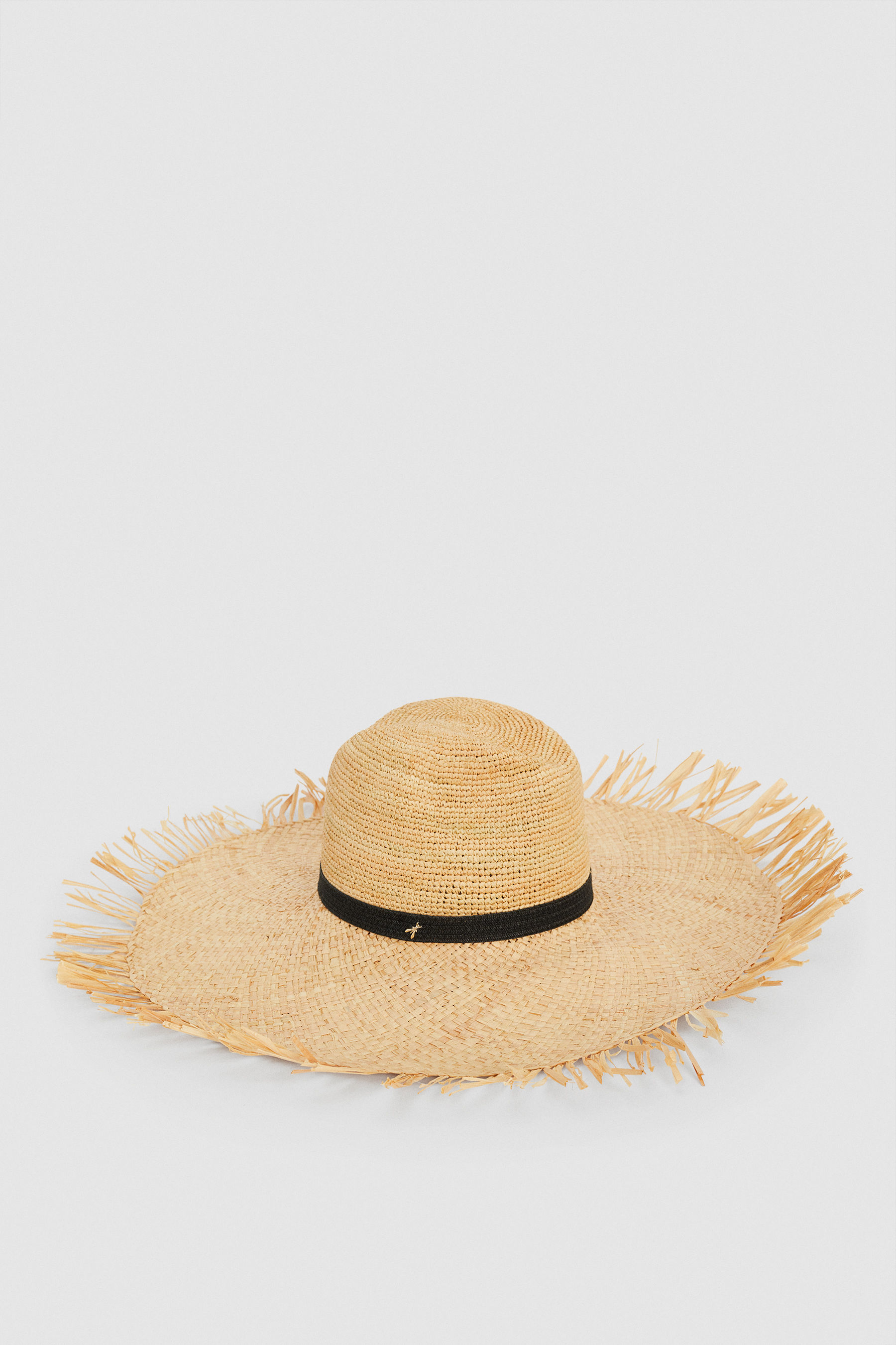 Cappello paglia tesa larga