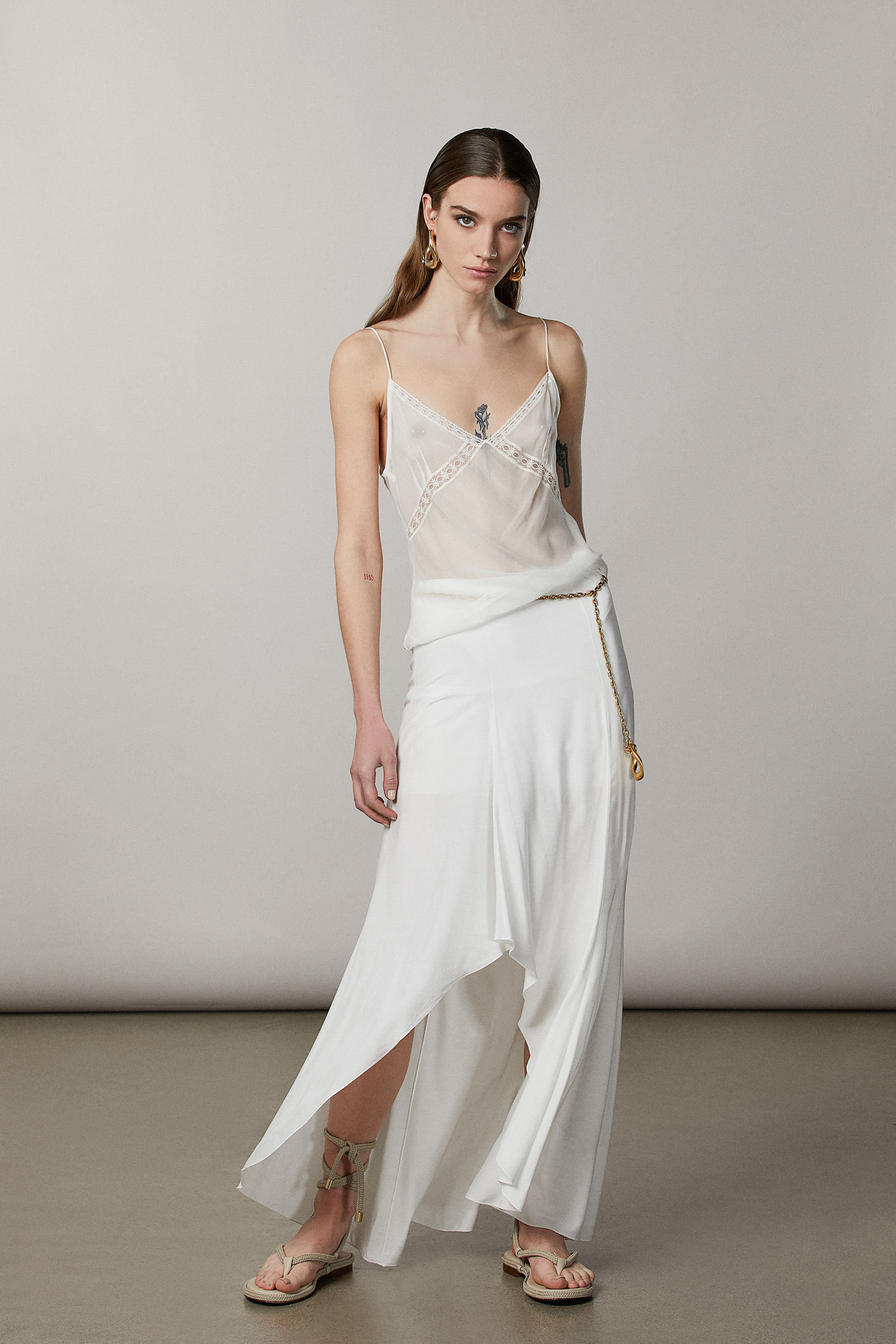 Gonna lunga asimmetrica