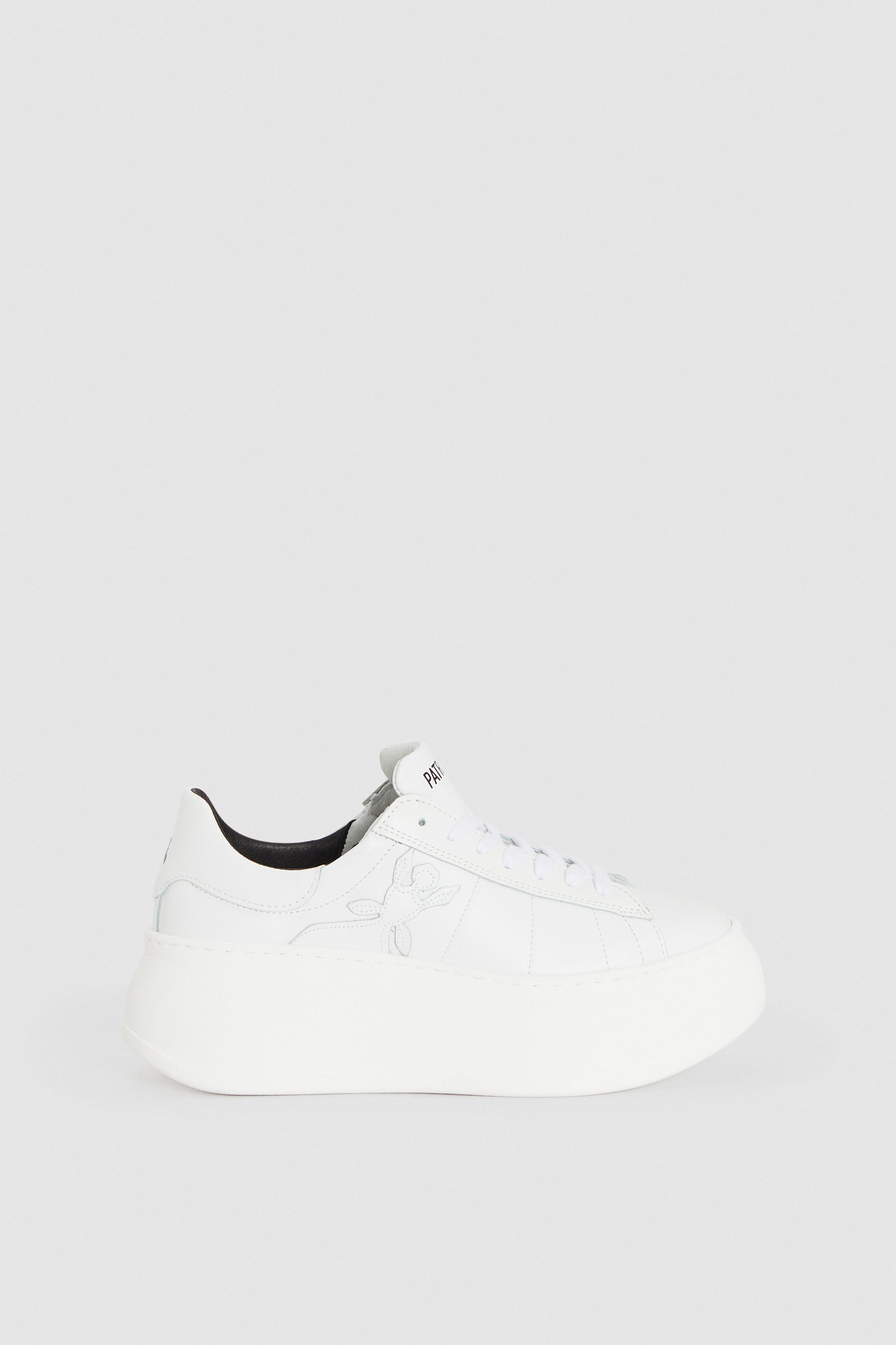 Sneakers chunky in pelle