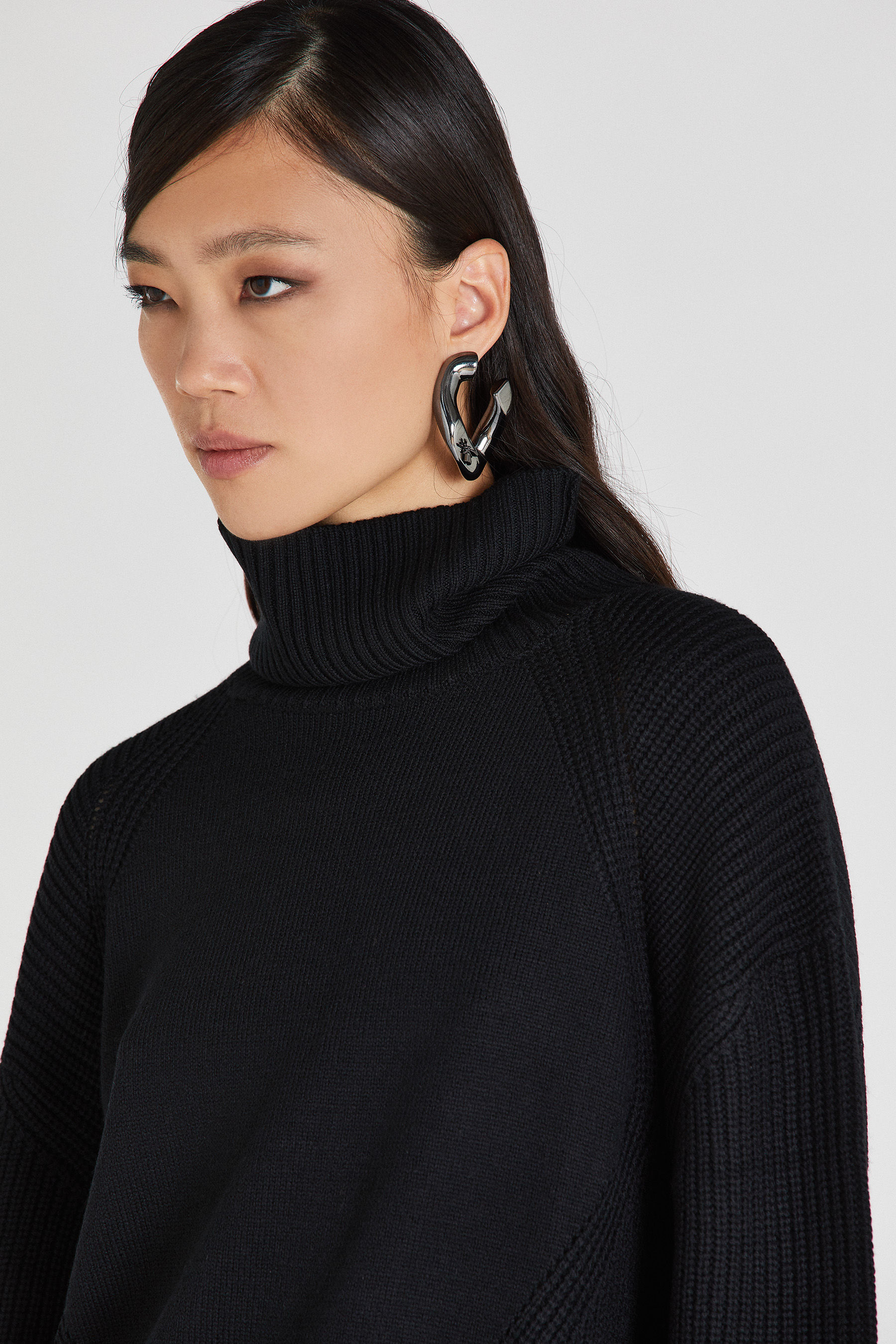 high polo neck sweaters