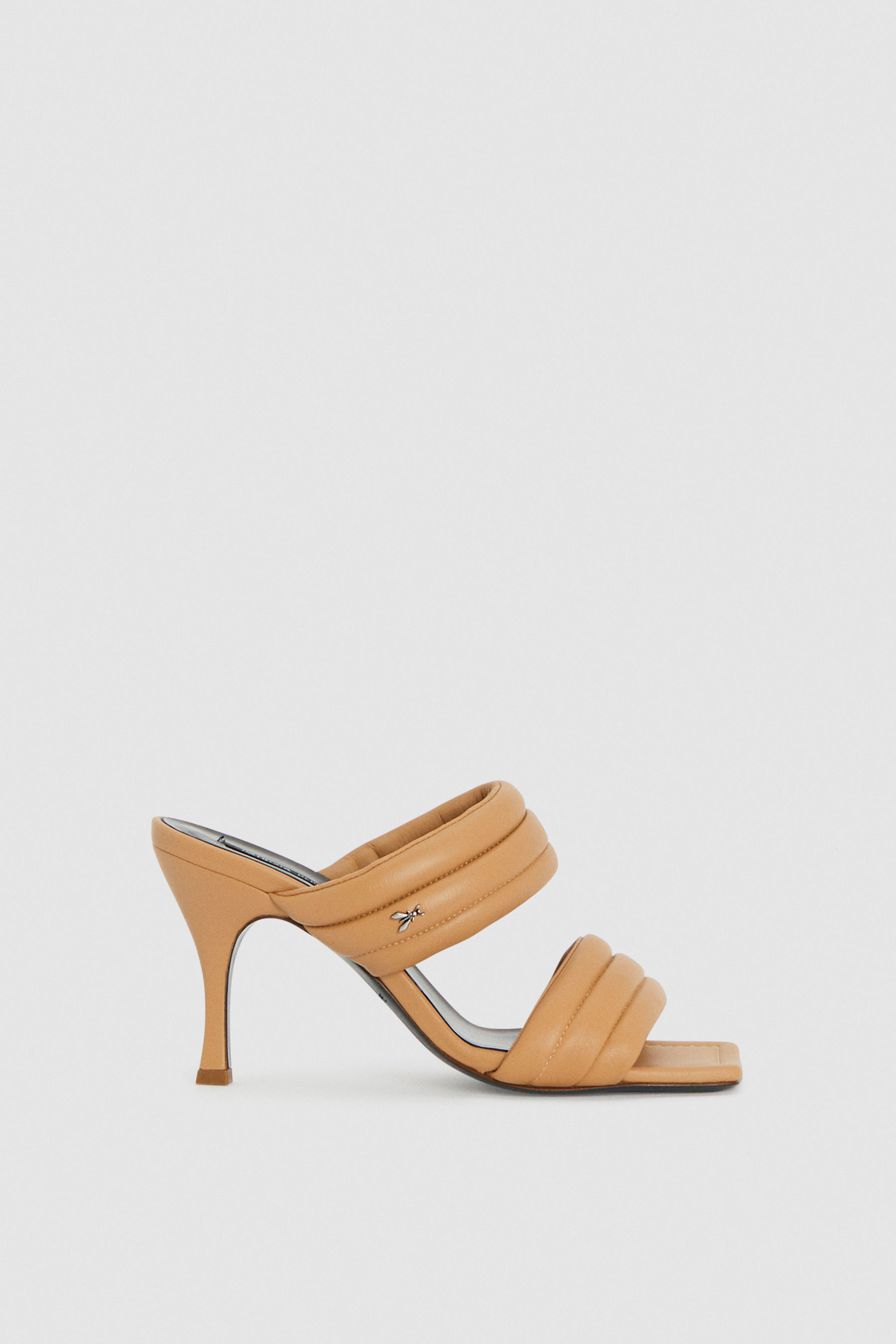 Schuhe aus gestepptem Leder | Patrizia Pepe