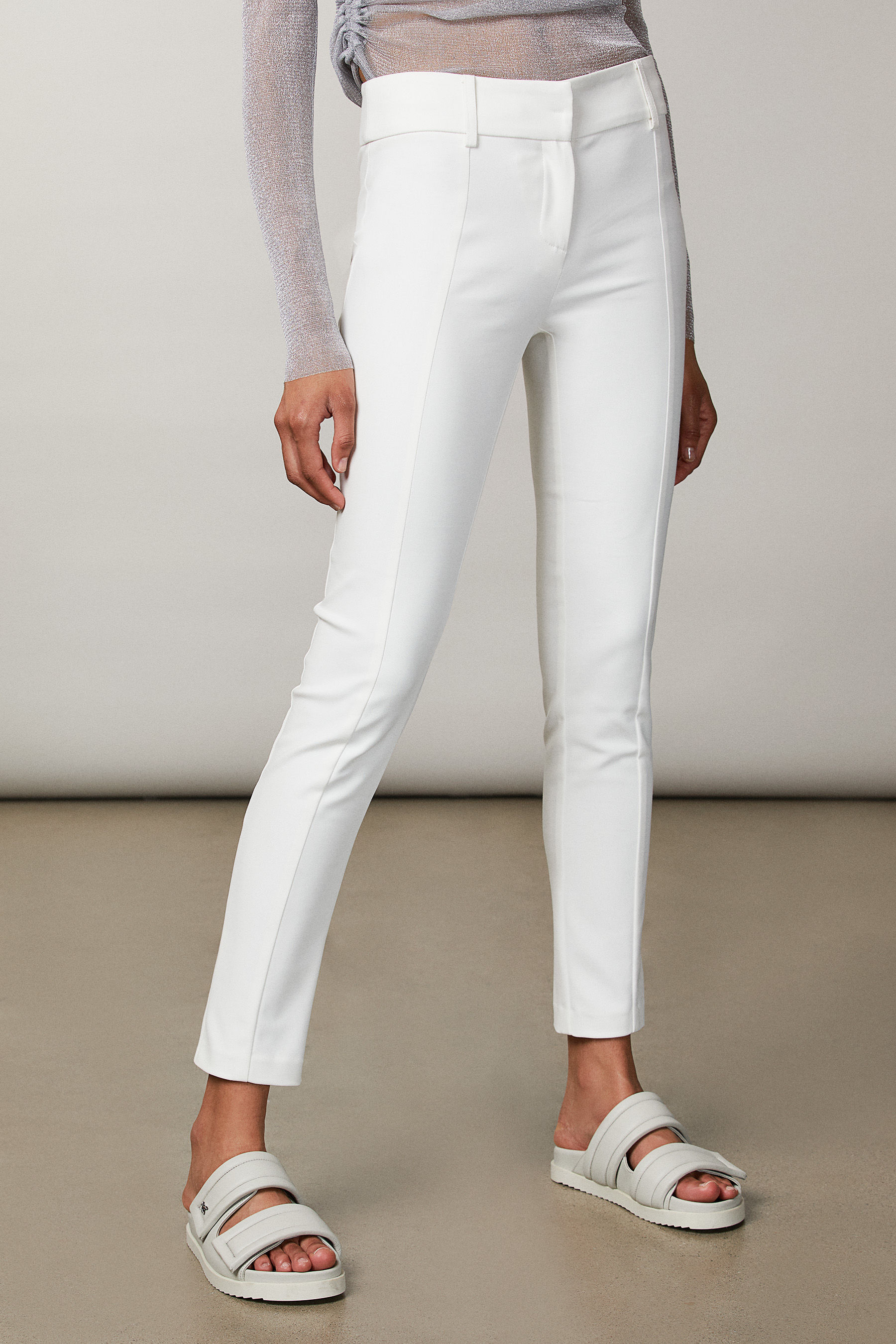 Pantalone slim Bianco donna | Patrizia Pepe