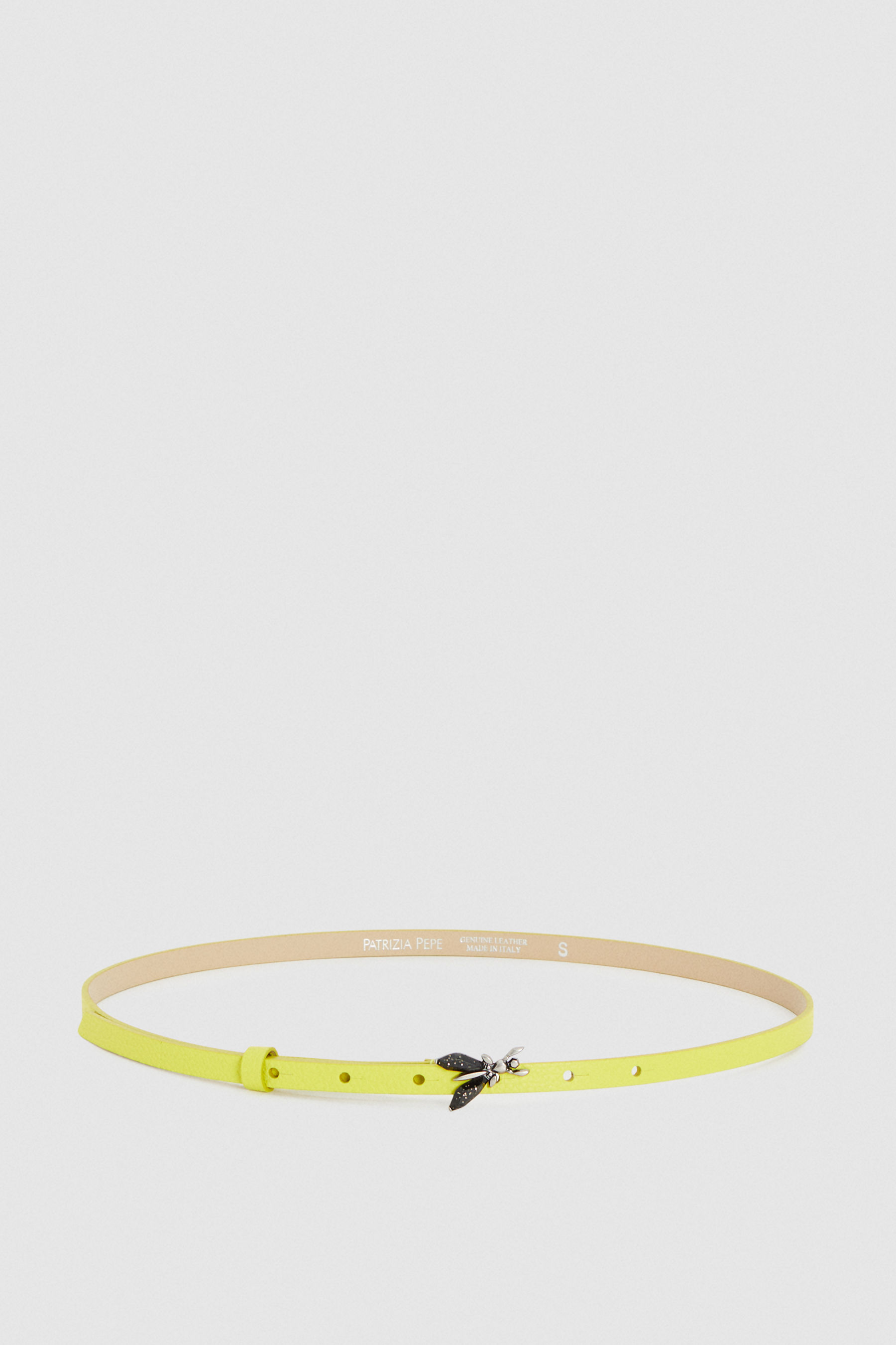 Cintura vita alta fibbia gioiello