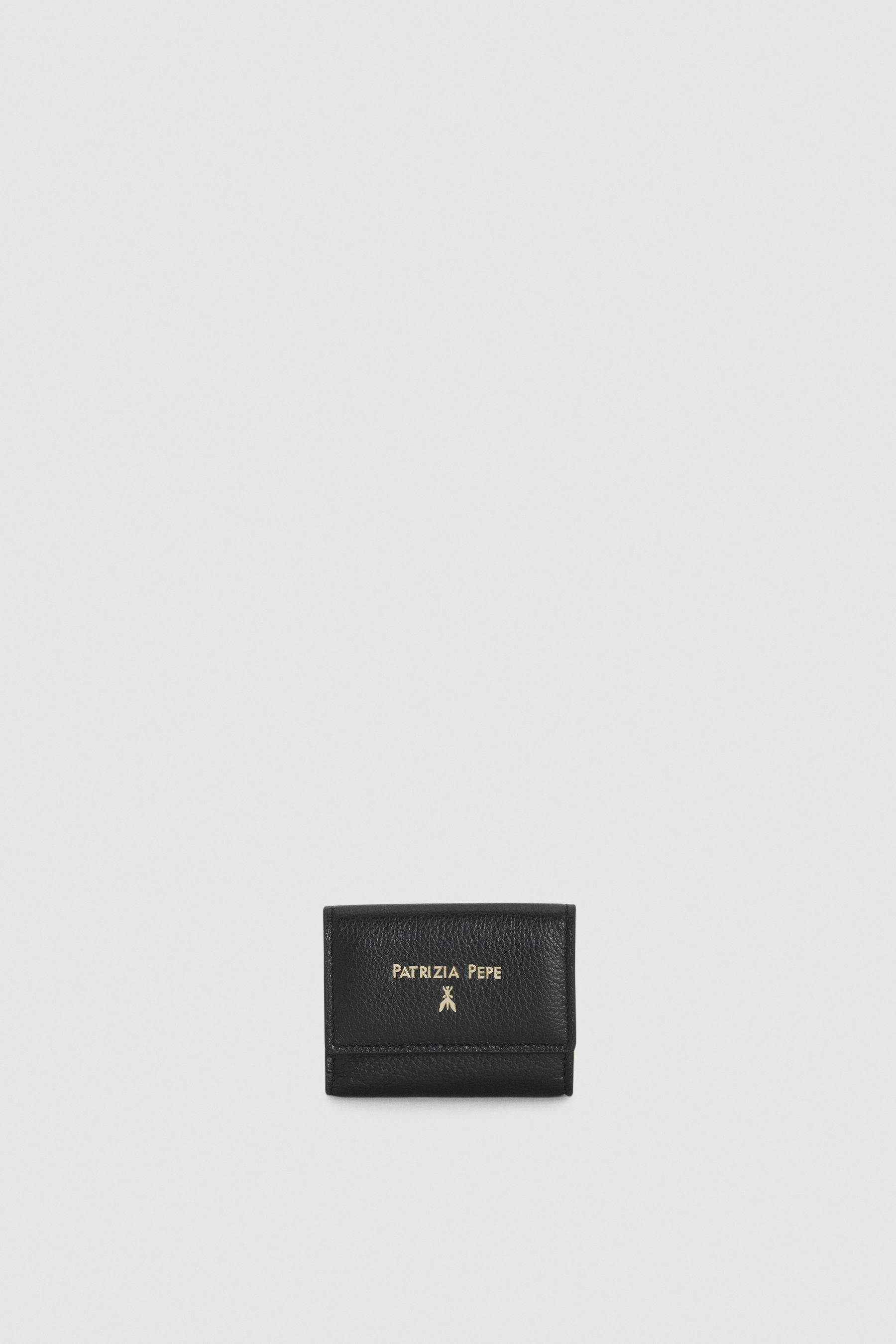 Cartera pequeña solapa de piel martillada | Patrizia Pepe