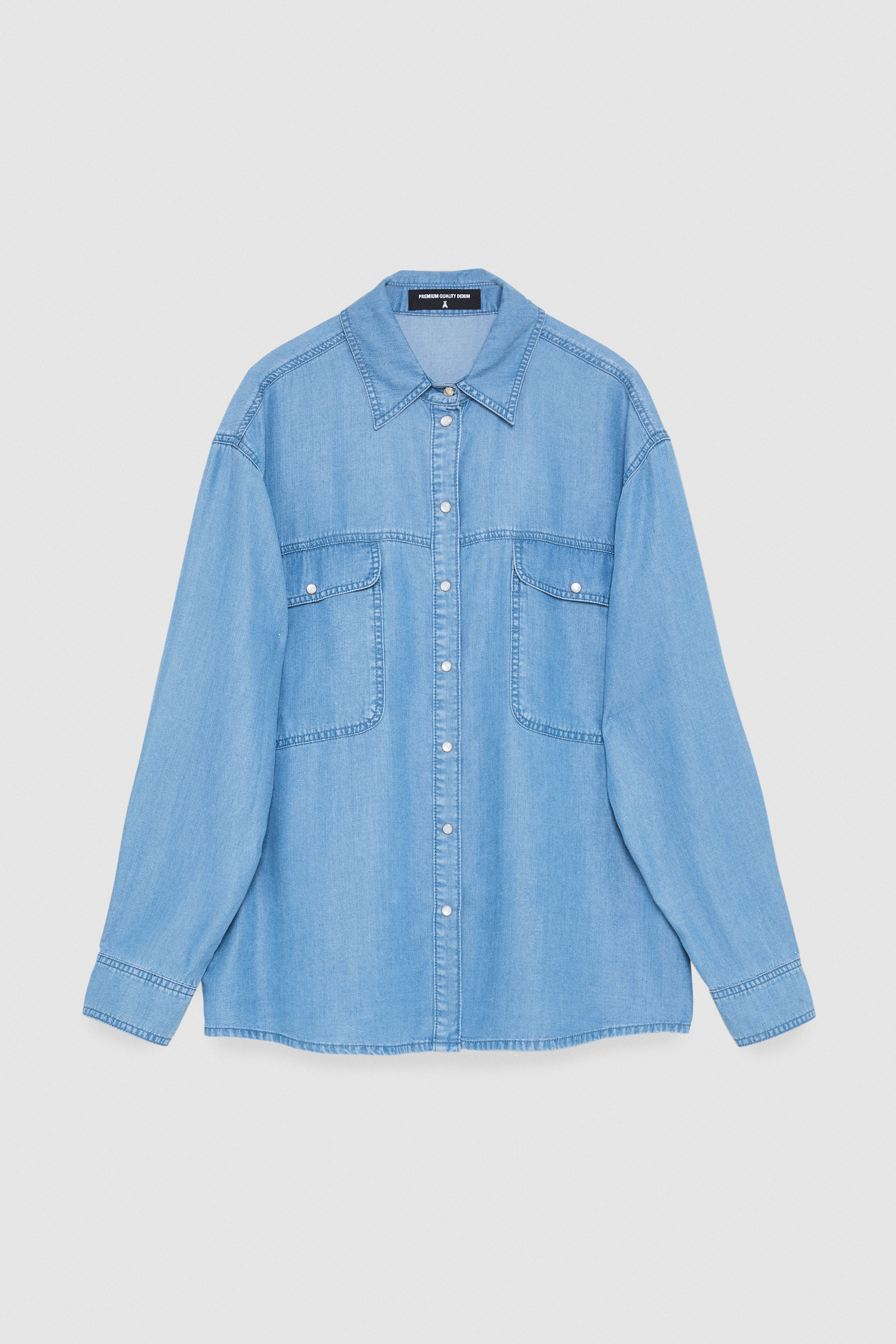 Tencel denim shirt | Patrizia Pepe