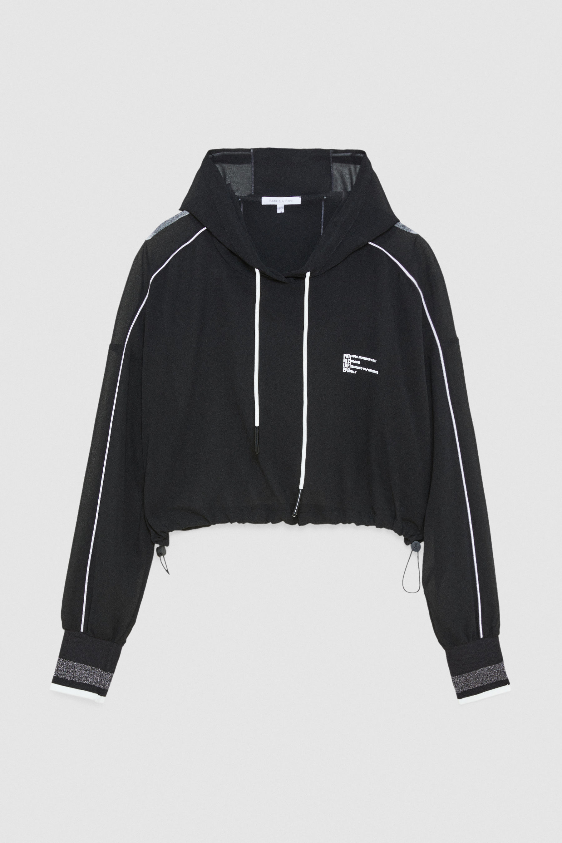 zip up crop sweater