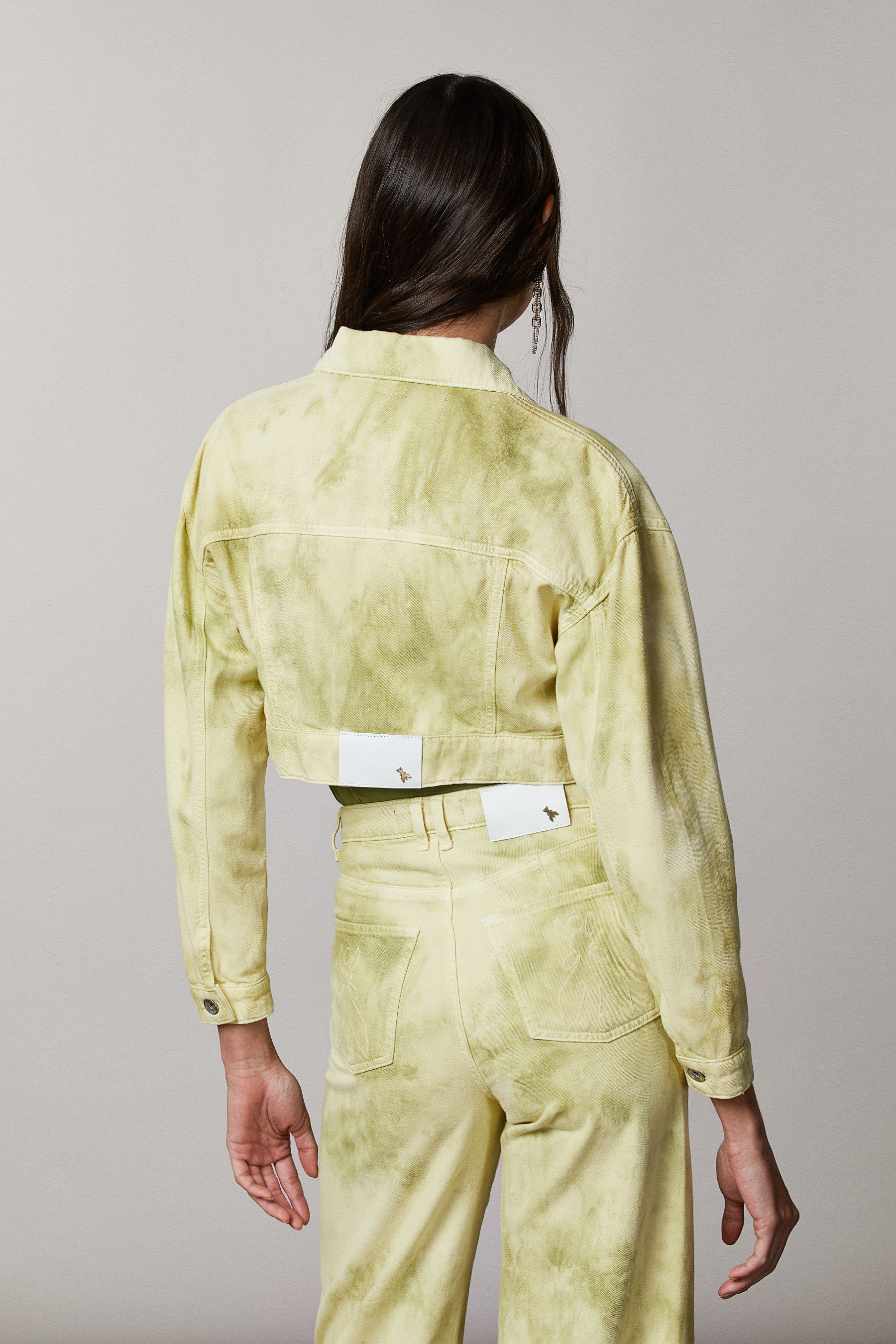 Tie dye denim jacket | Patrizia Pepe