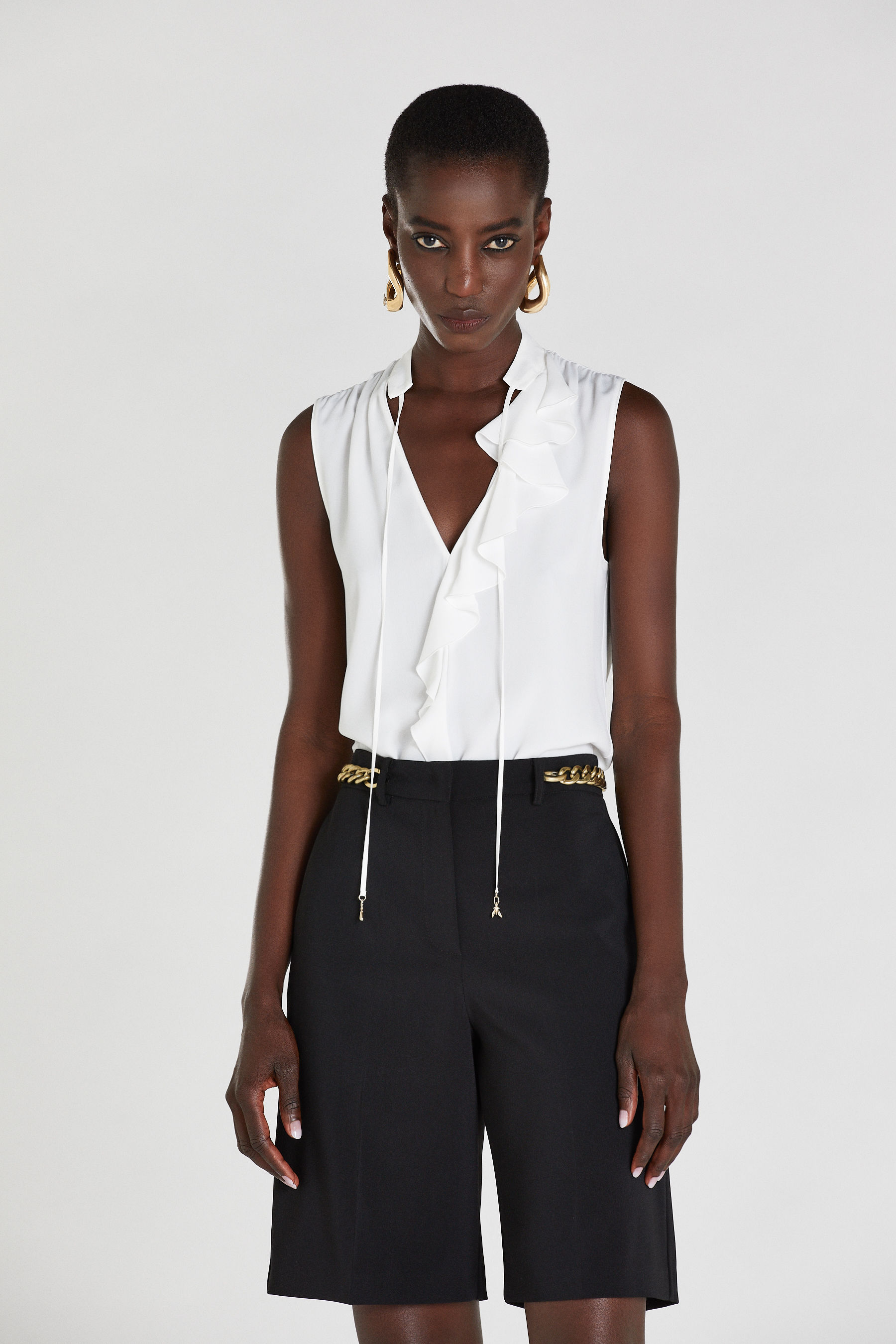 pepe sleeveless jacket