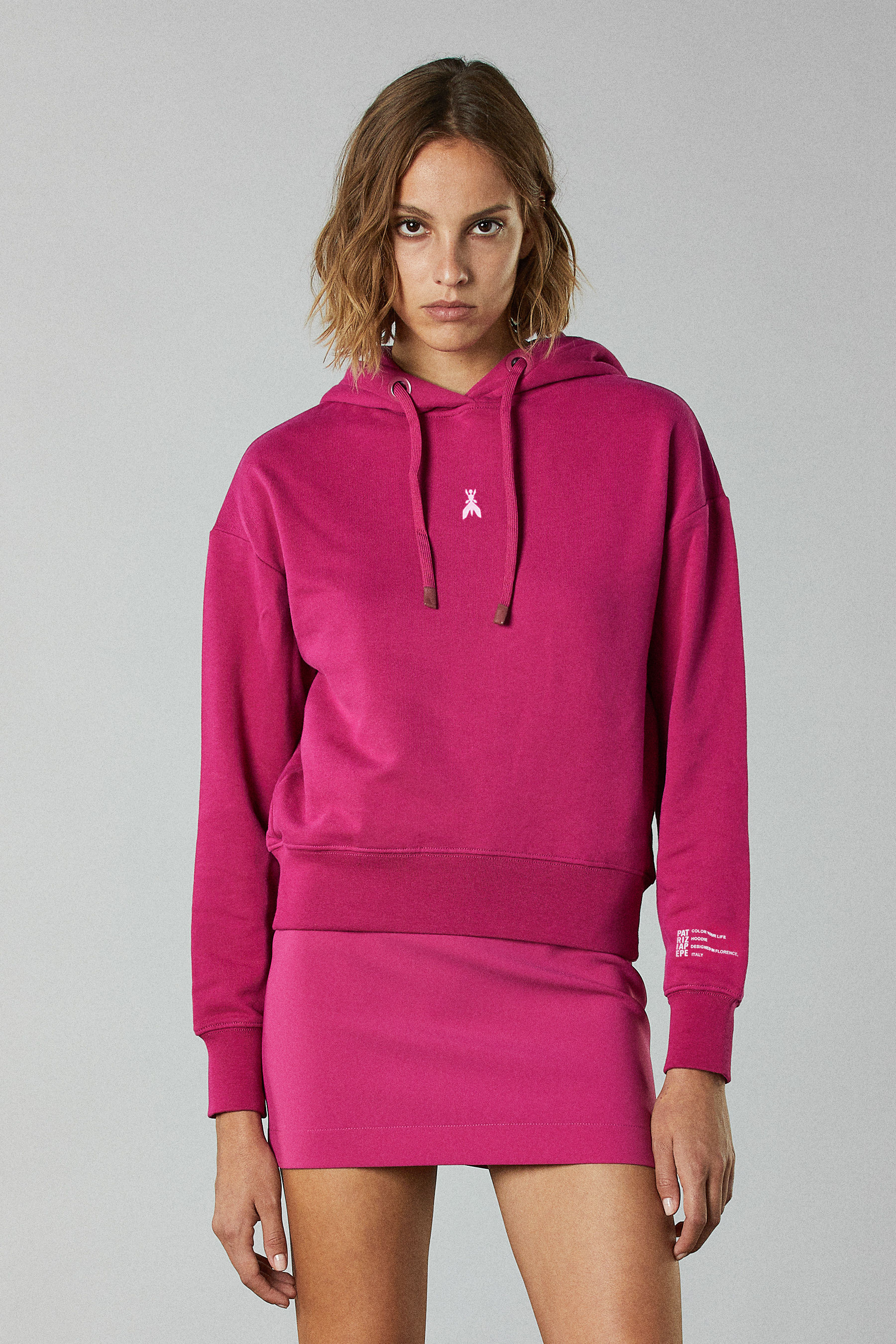Felpa con cappuccio Rosa donna | Patrizia Pepe