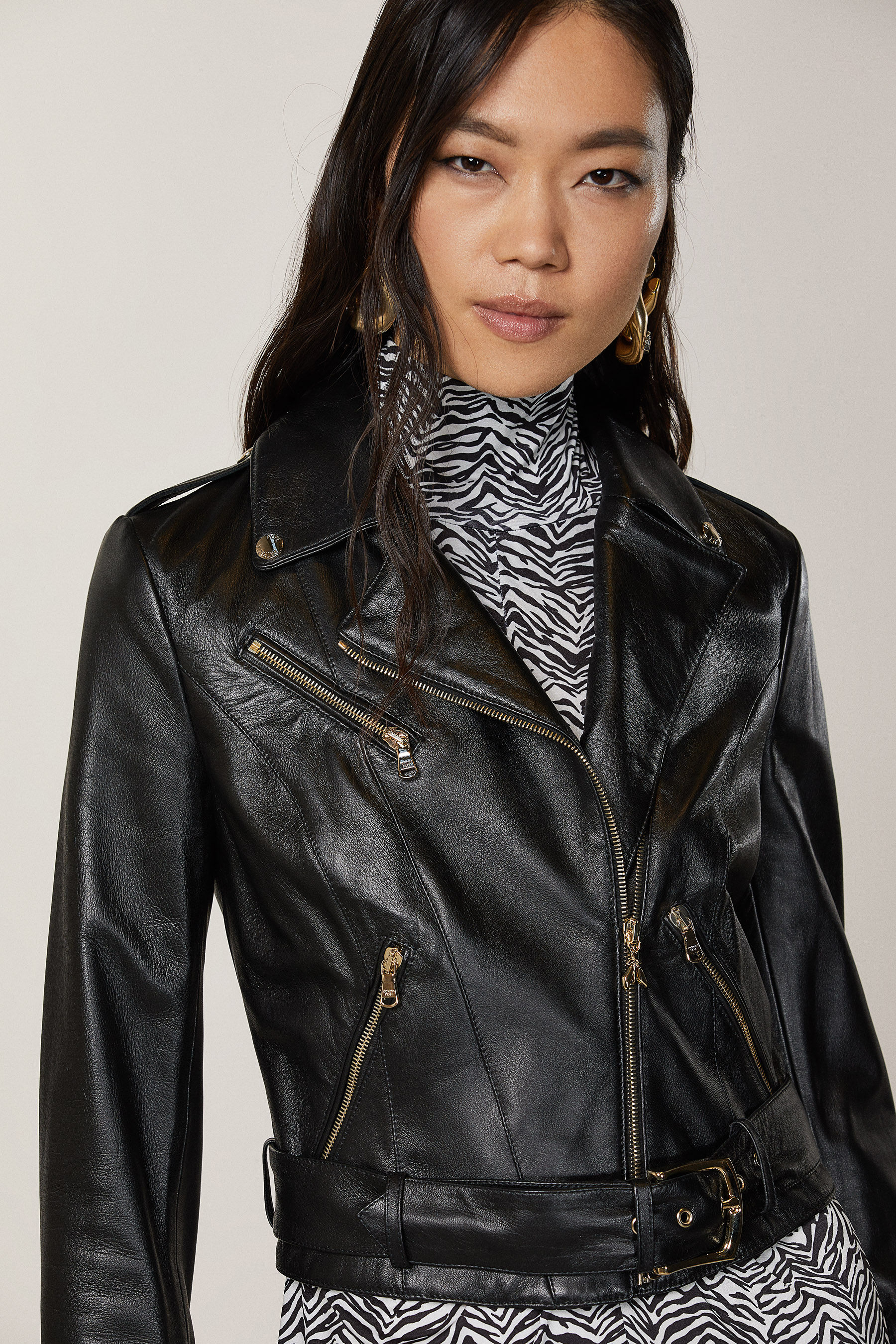 Chiodo in pelle | Patrizia Pepe