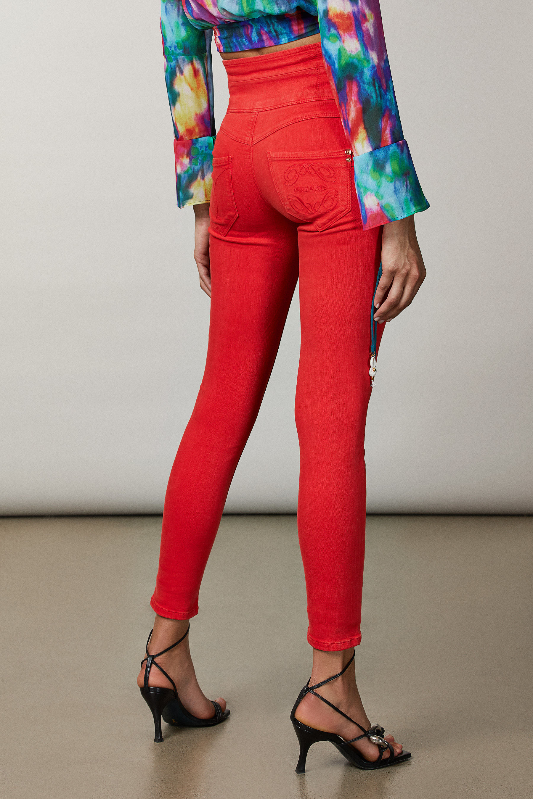 Red Jeggings | Patrizia Pepe