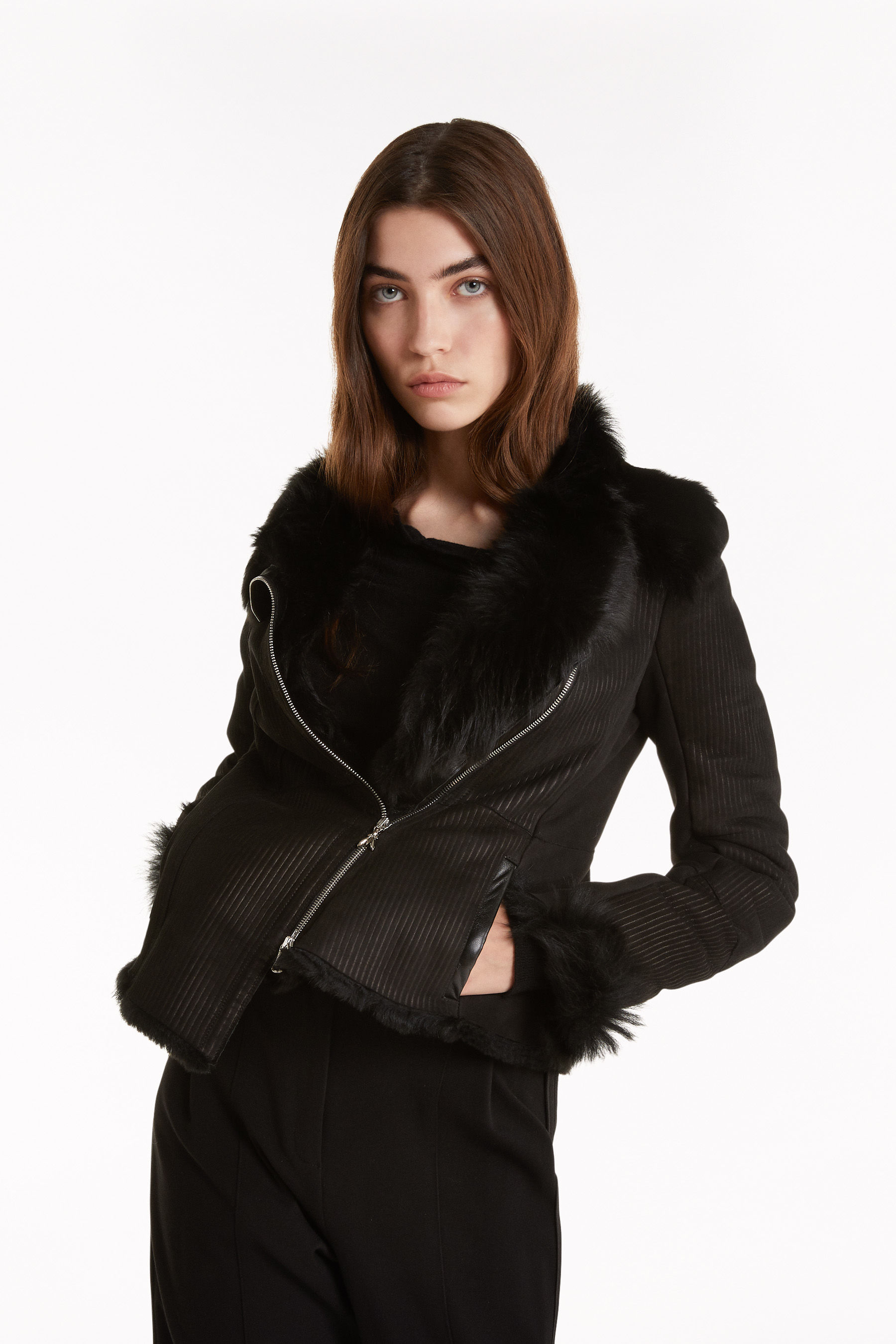 genuine shearling jacket