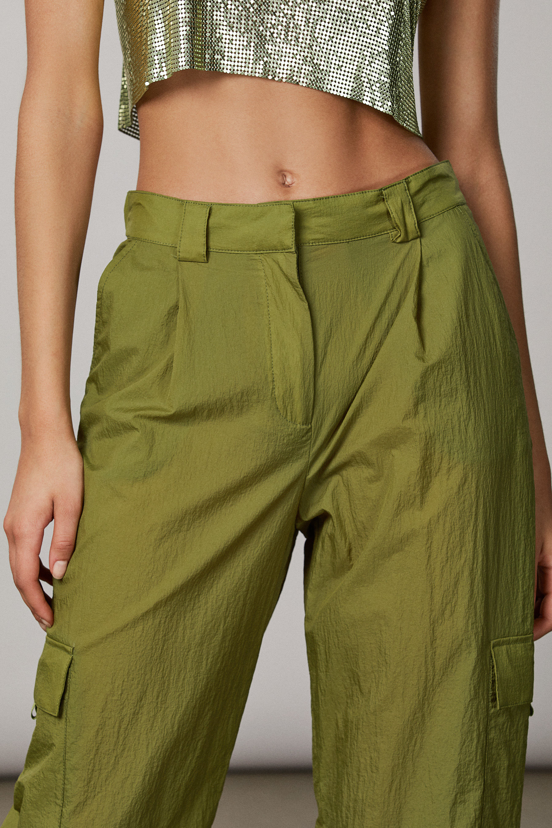 Farfetch Abbigliamento Pantaloni e jeans Pantaloni Pantaloni cargo Verde Cargo 
