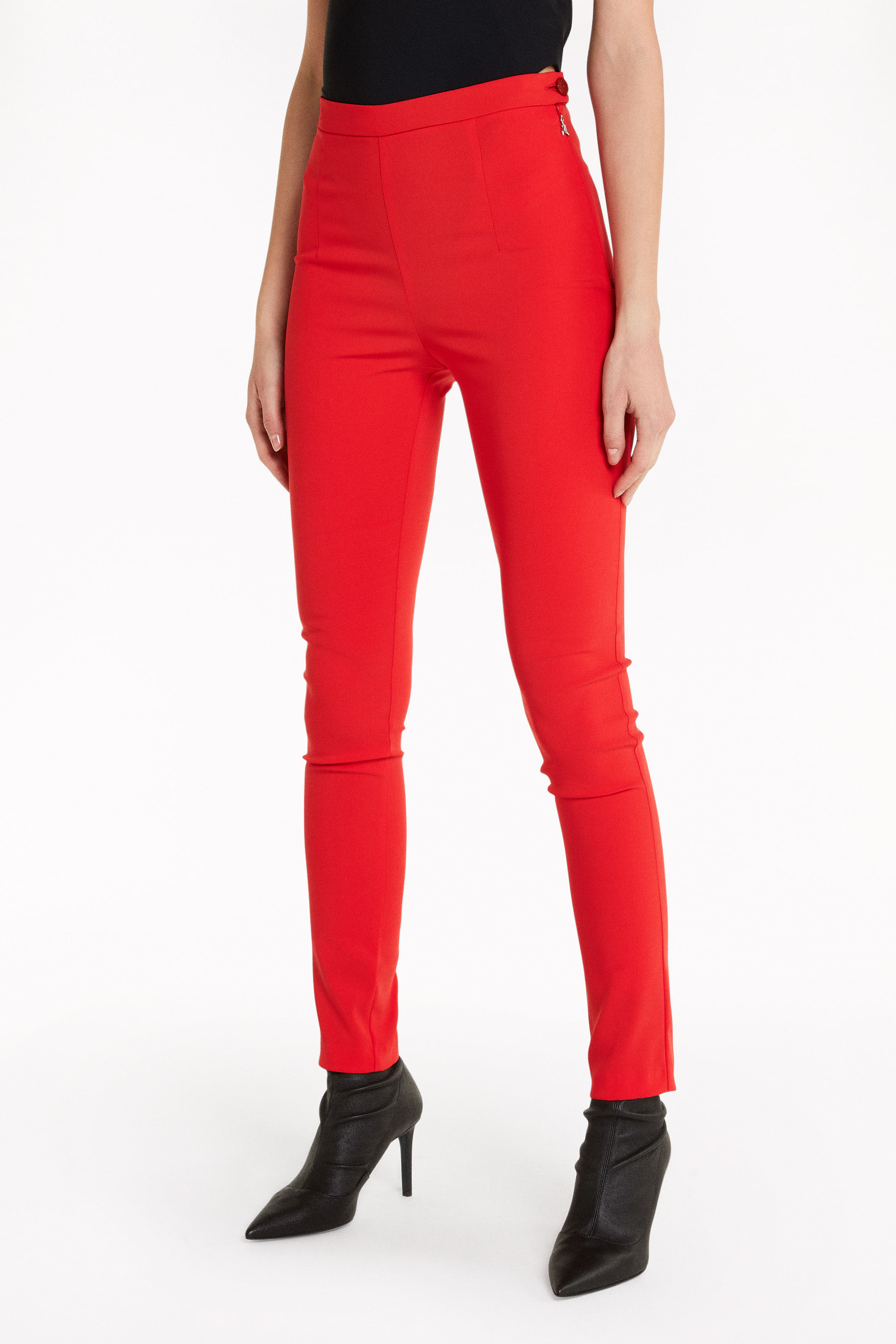Pantalone vita alta Glam Lips | Pantaloni donna | Patrizia Pepe