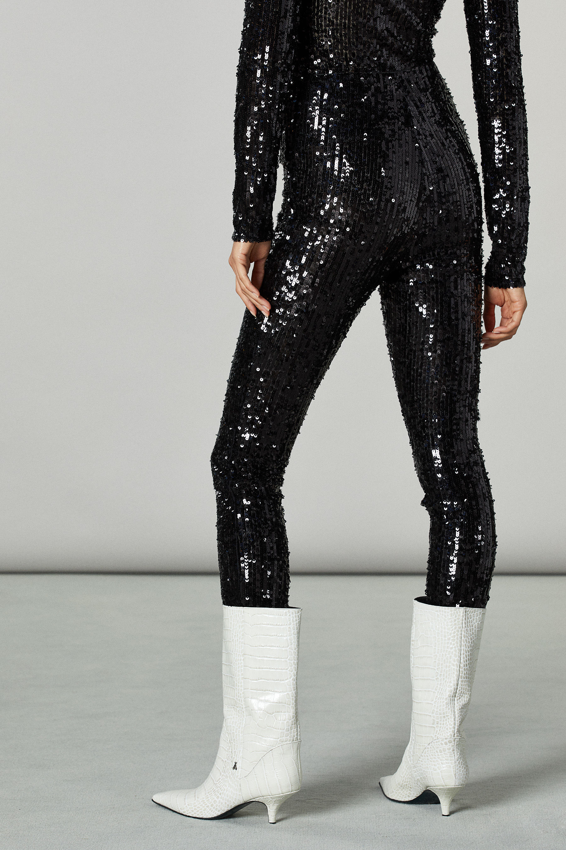 All-over sequin leggings | Patrizia Pepe