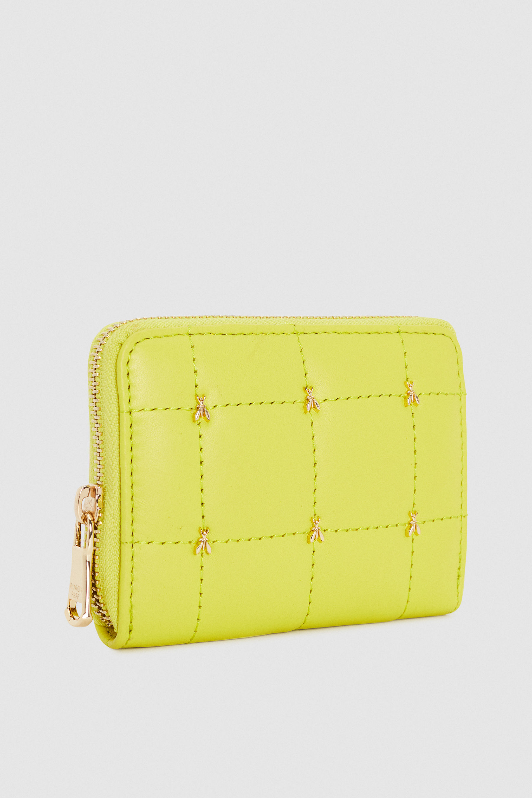 small yellow wallet