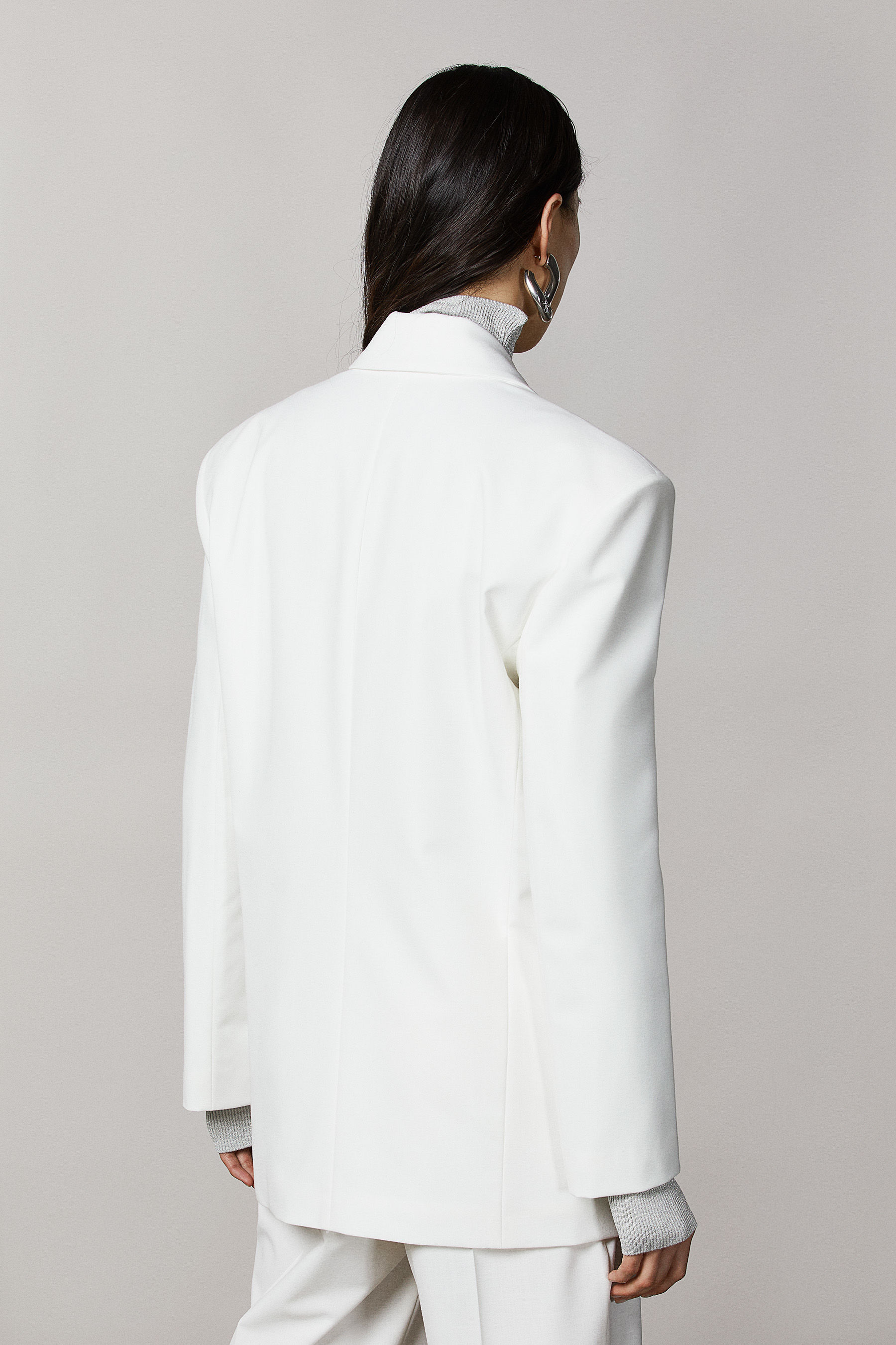 button oversized jacket | Patrizia Pepe