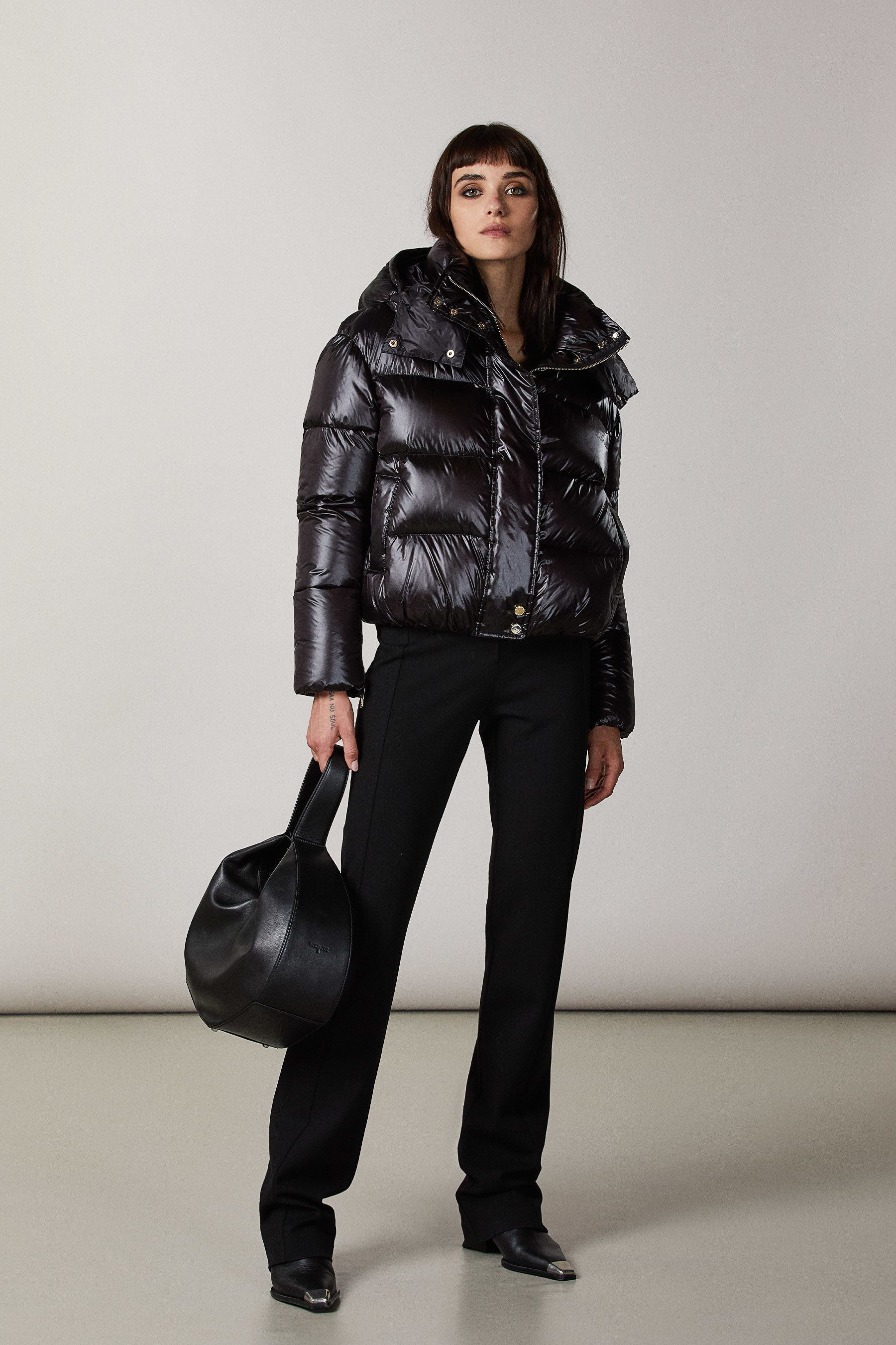 puffy black jacket
