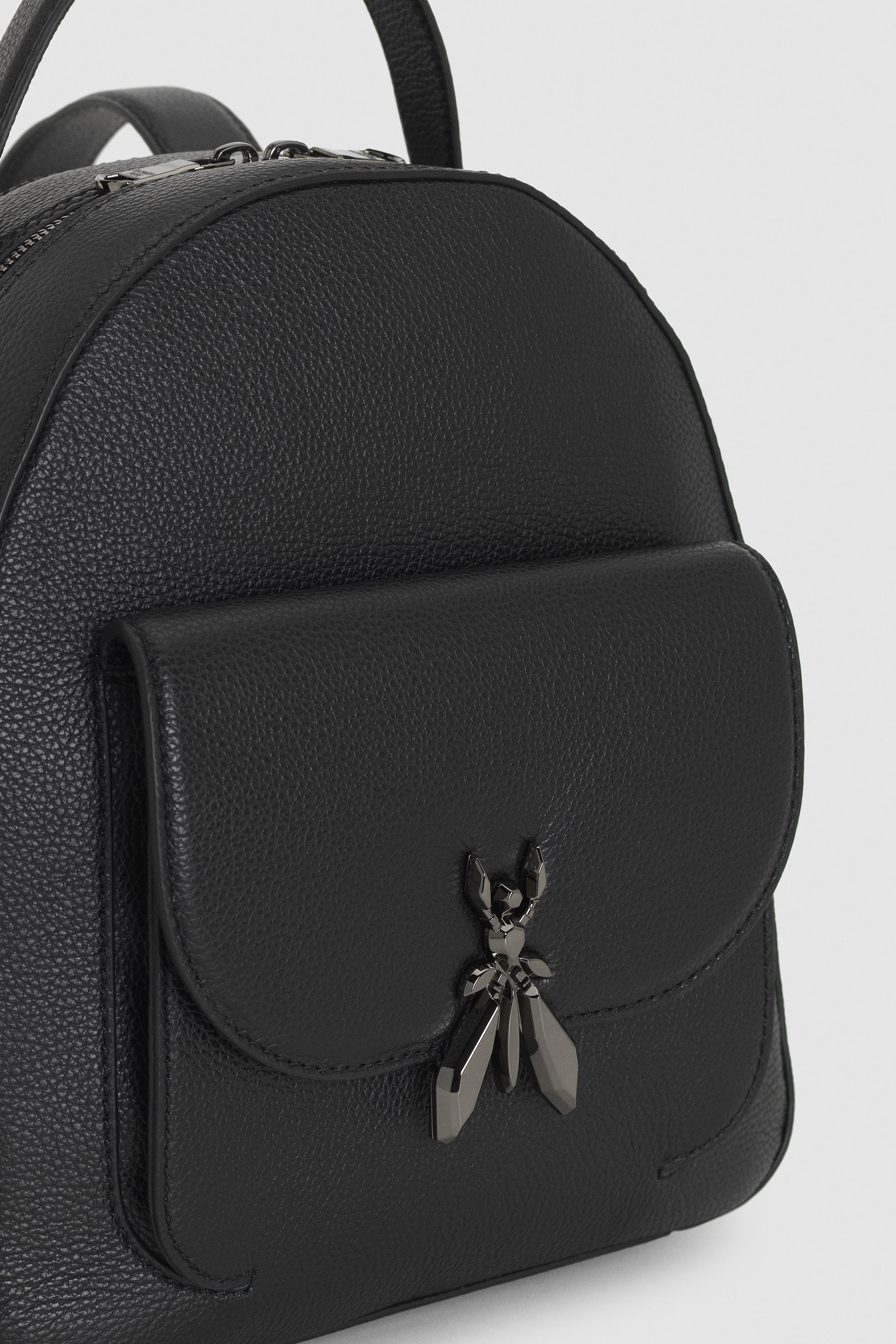 black medium backpacks