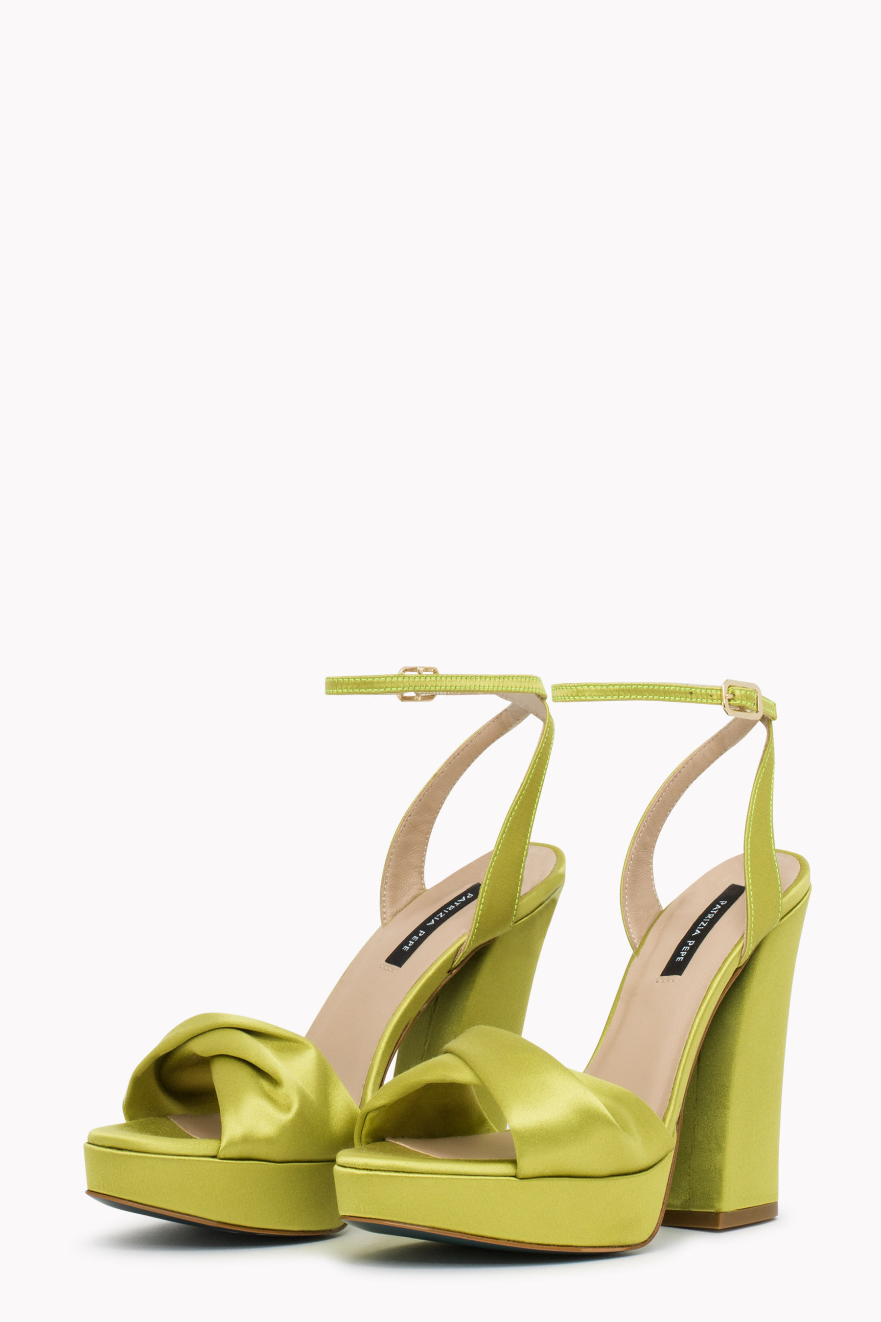 platform yellow sandals