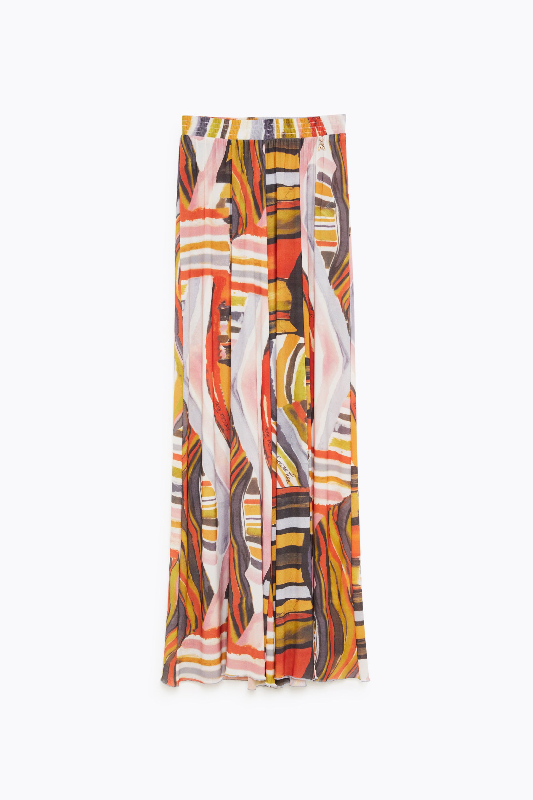 Artistic print pants