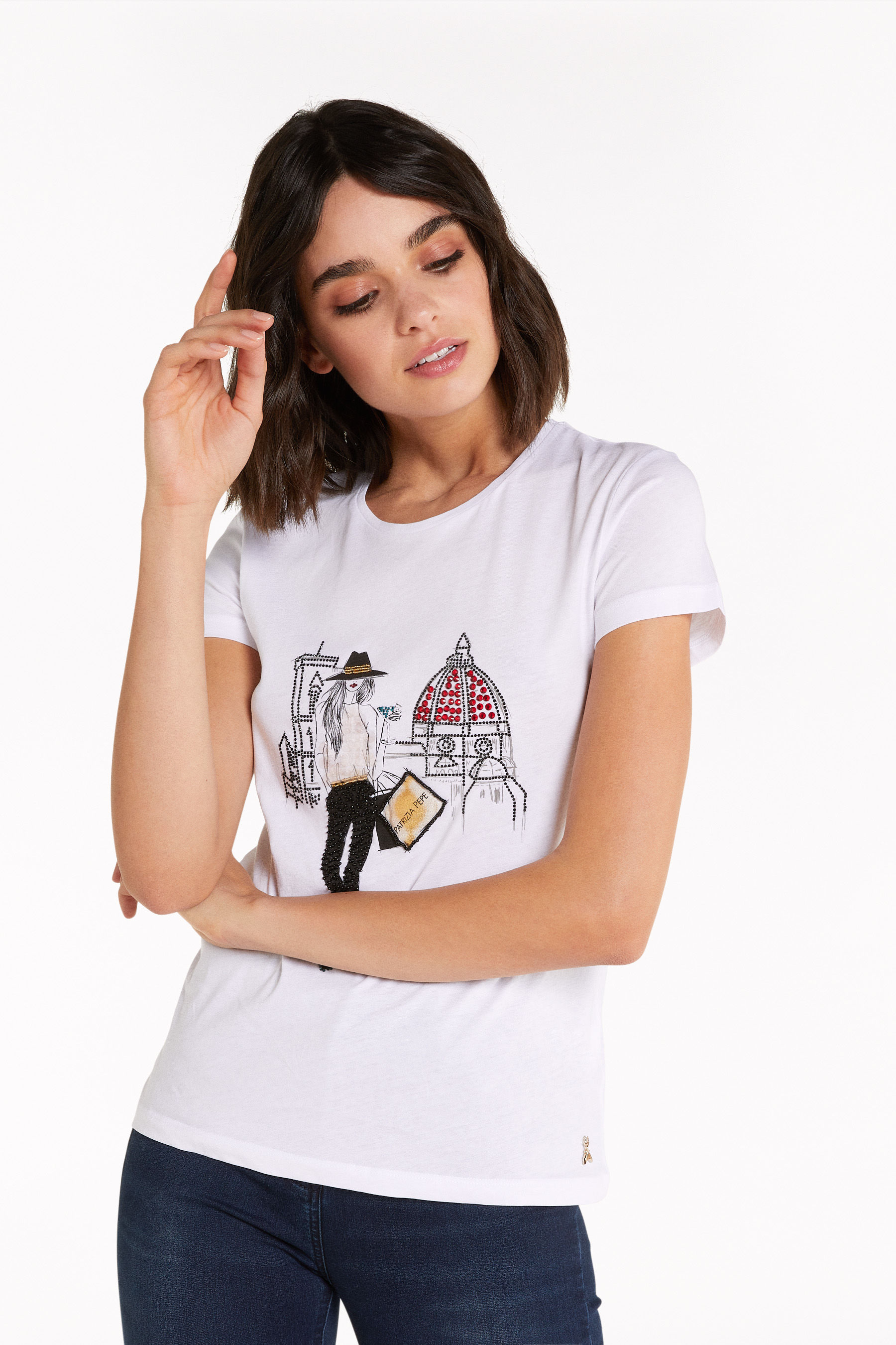 patrizia pepe t shirt city