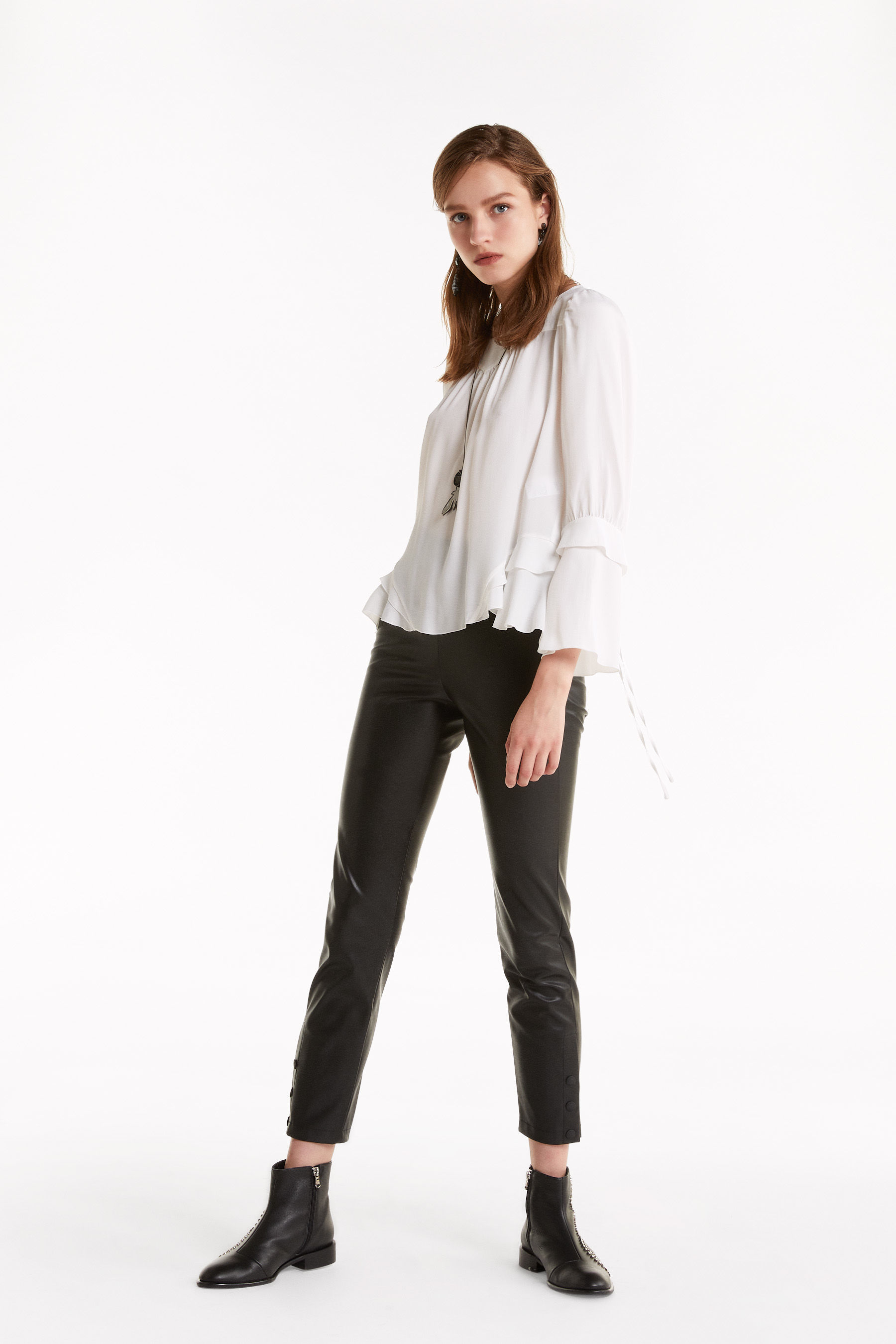 patrizia pepe leather pants