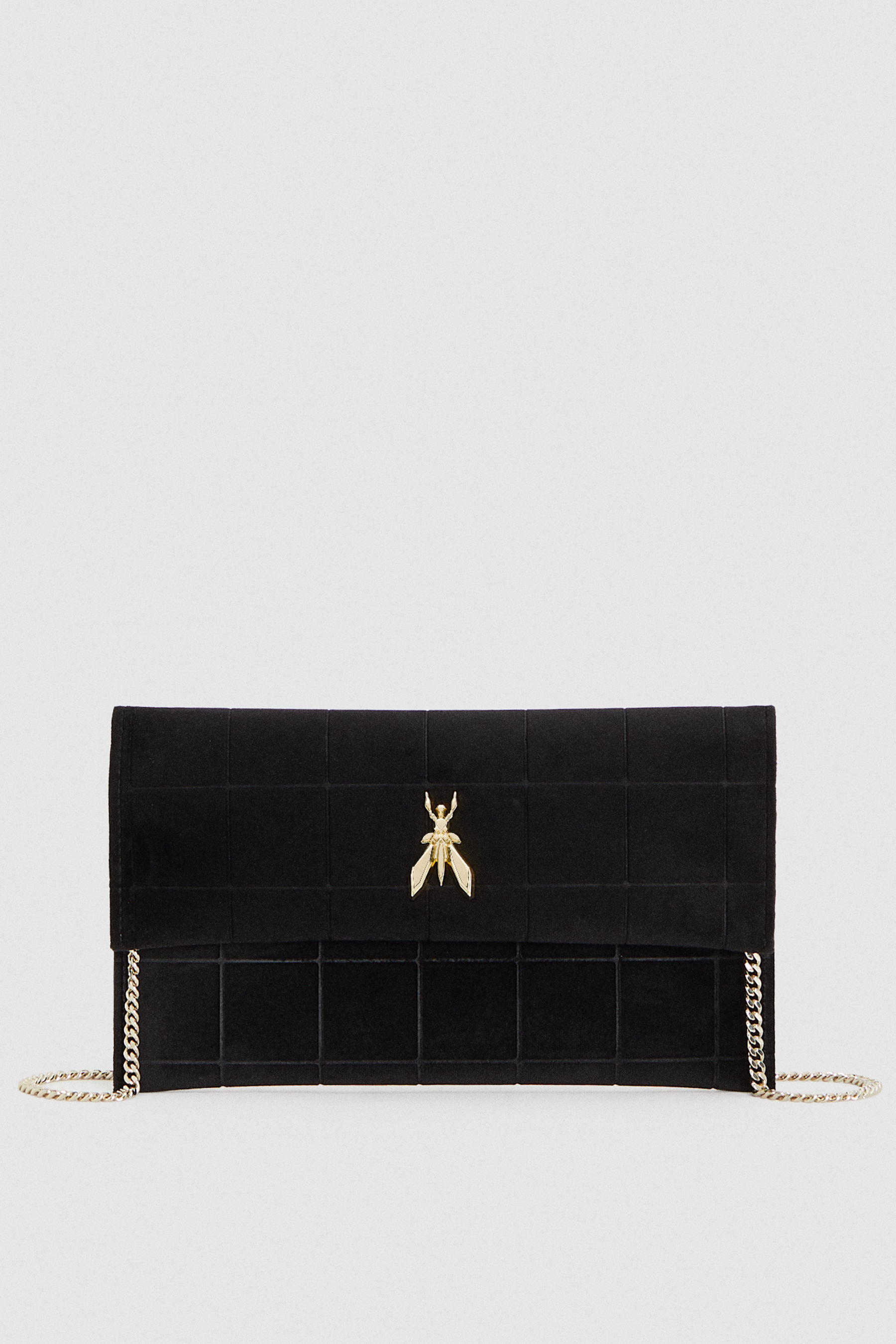 Pochette in velluto Fly Clutch