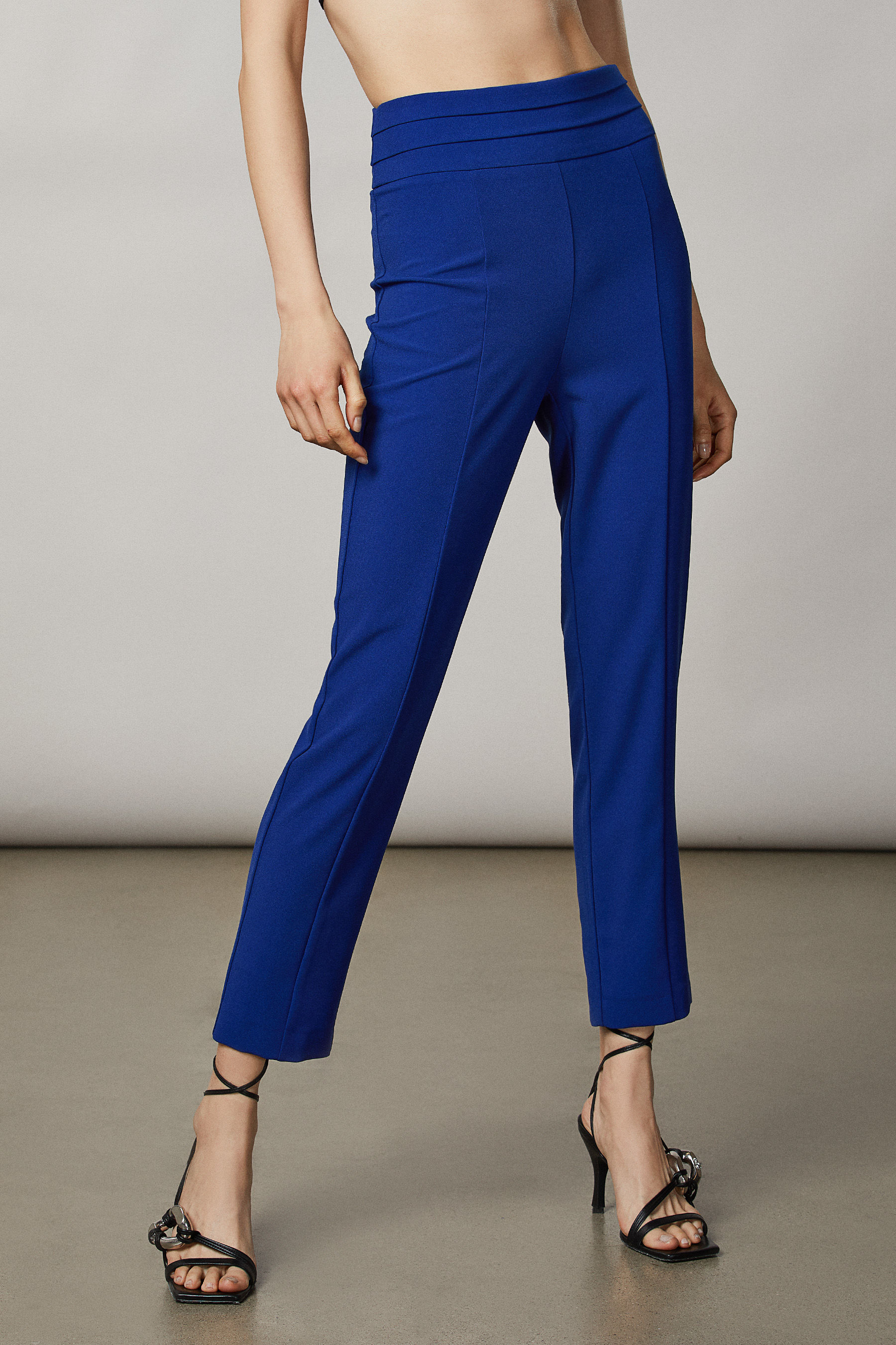 Tuxedo ankle grazer pants | Patrizia Pepe