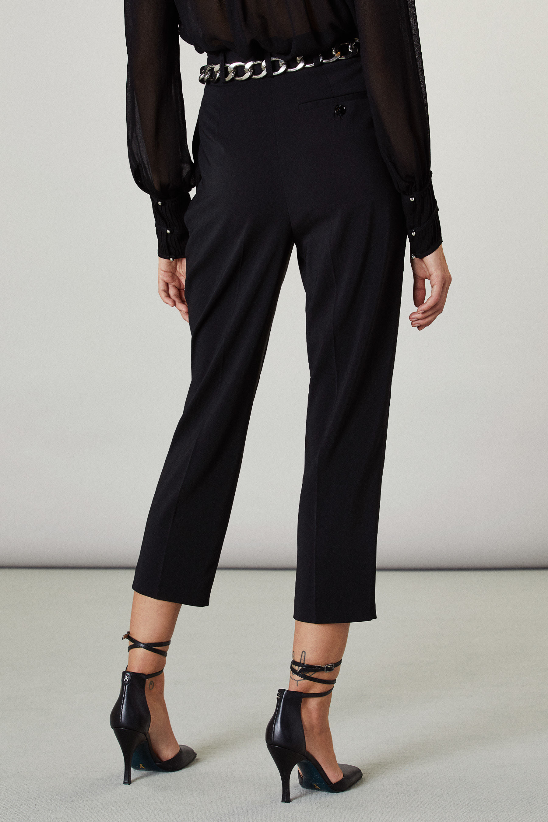 ESSENTIAL cigarette pants | Patrizia Pepe