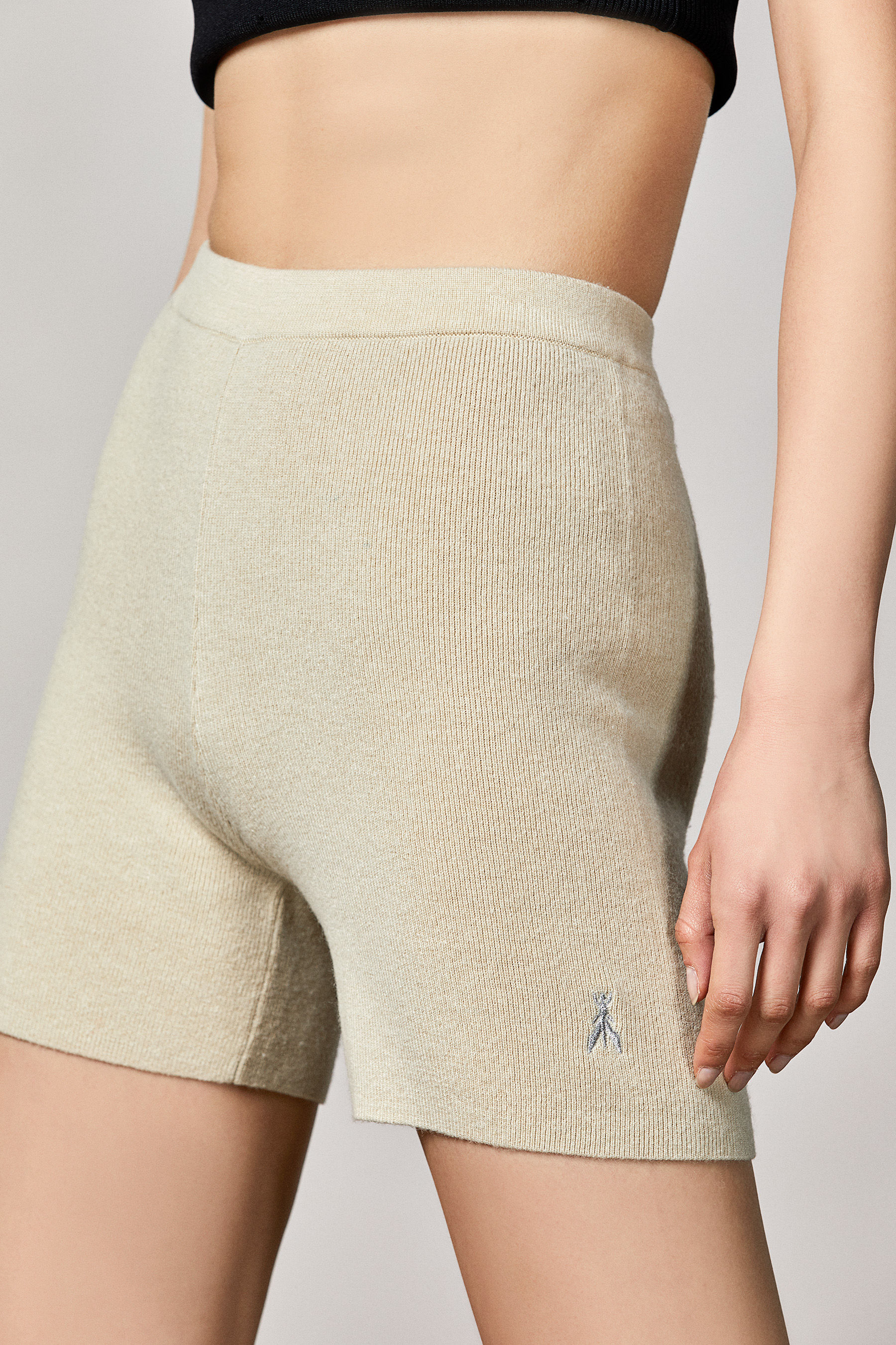 Shorts in maglia misto lana | Patrizia Pepe