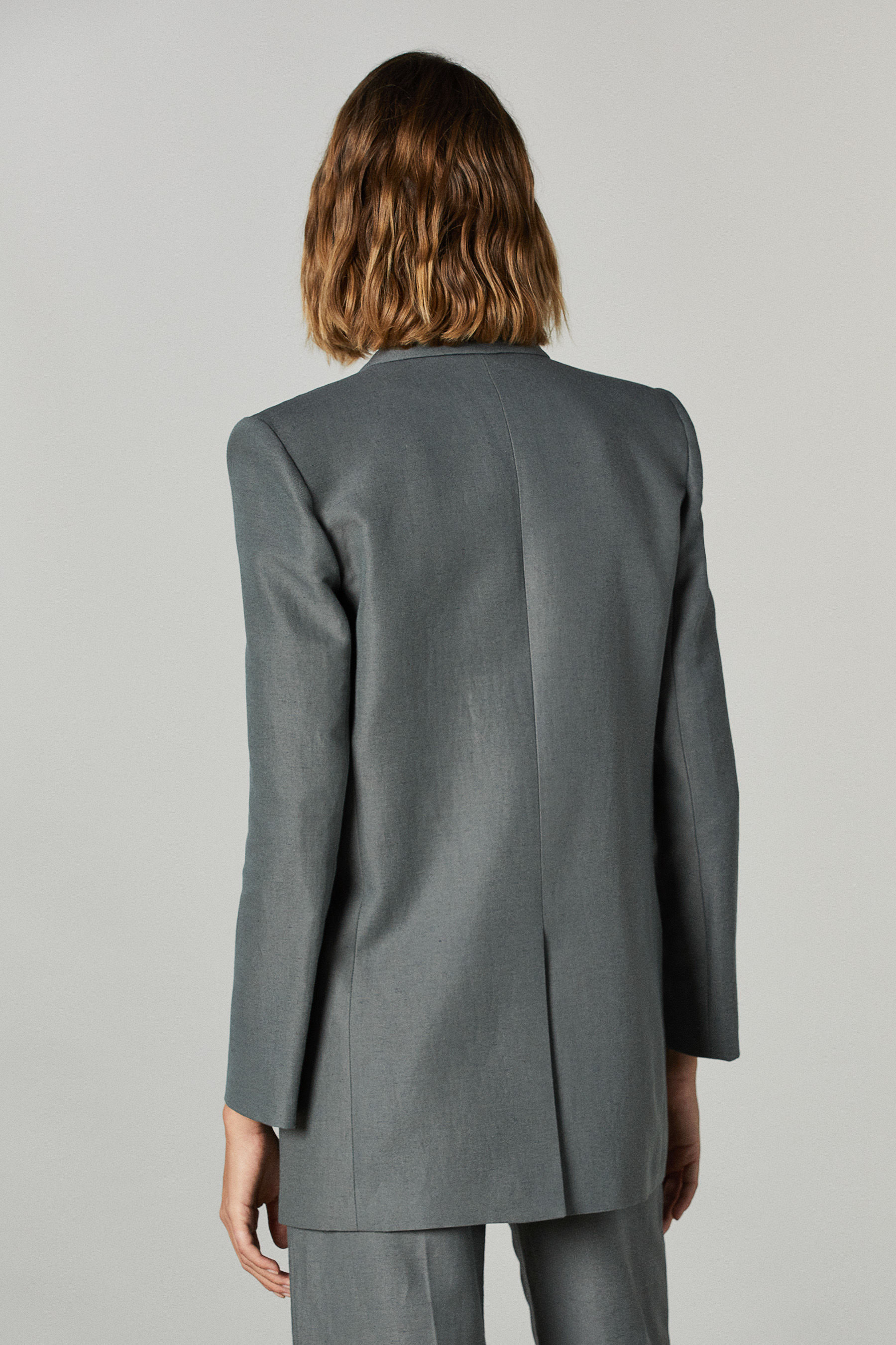 Chaqueta corte masculino un botón | Patrizia Pepe