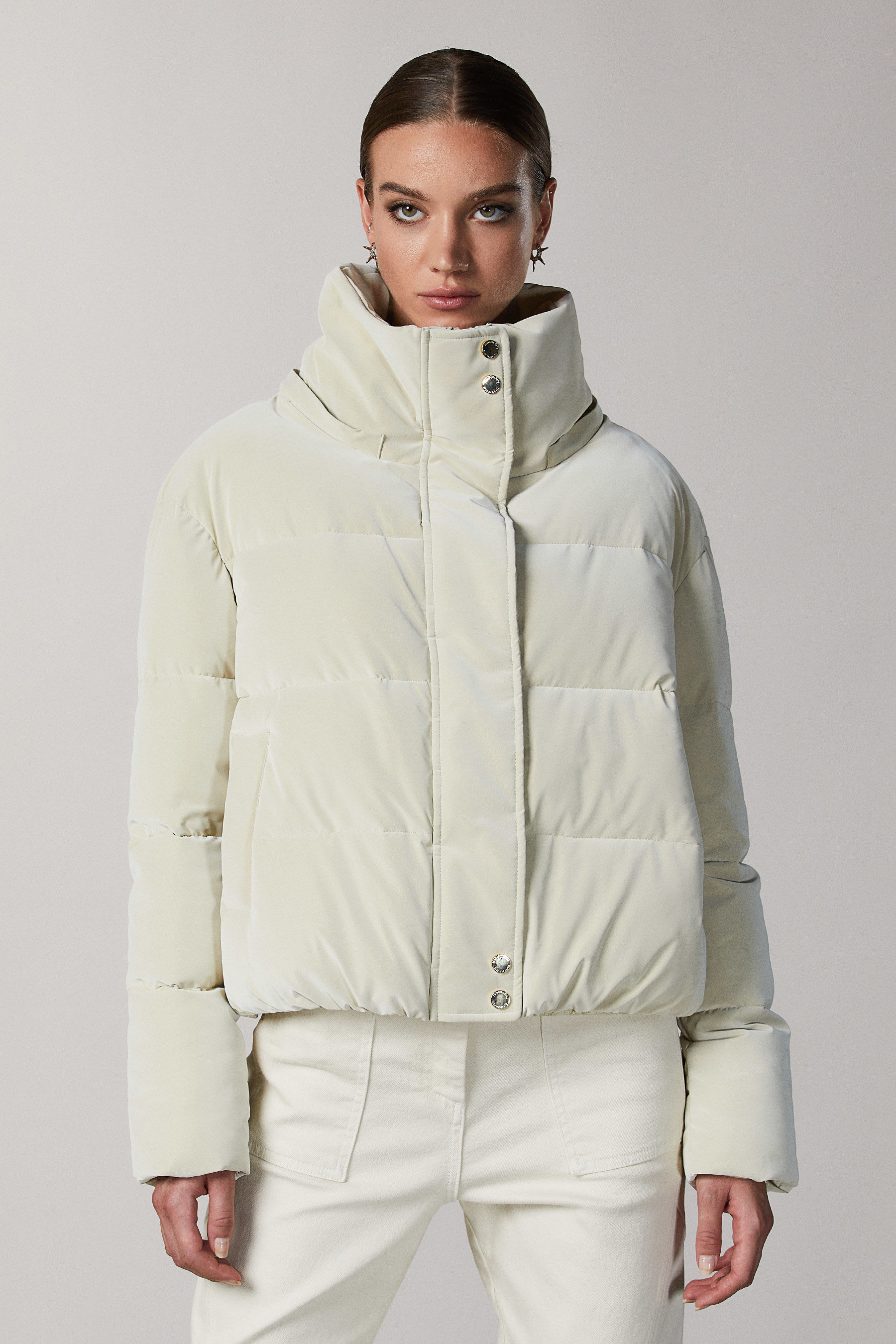 Short puffy down jacket | Patrizia Pepe