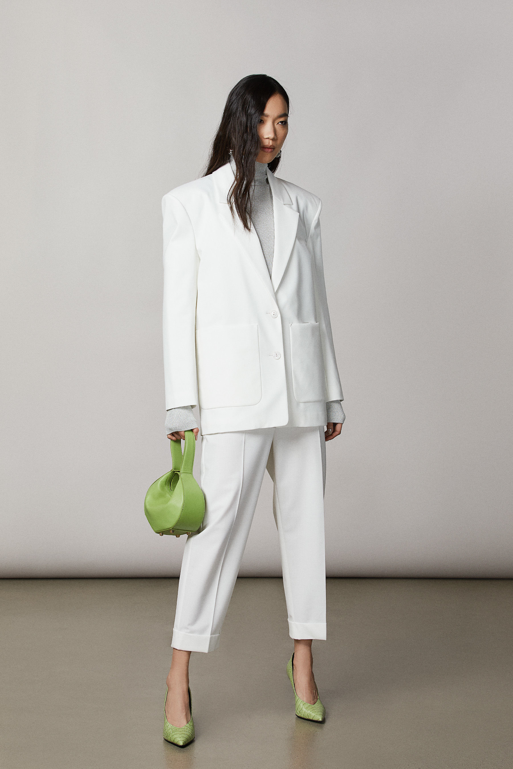button oversized jacket | Patrizia Pepe