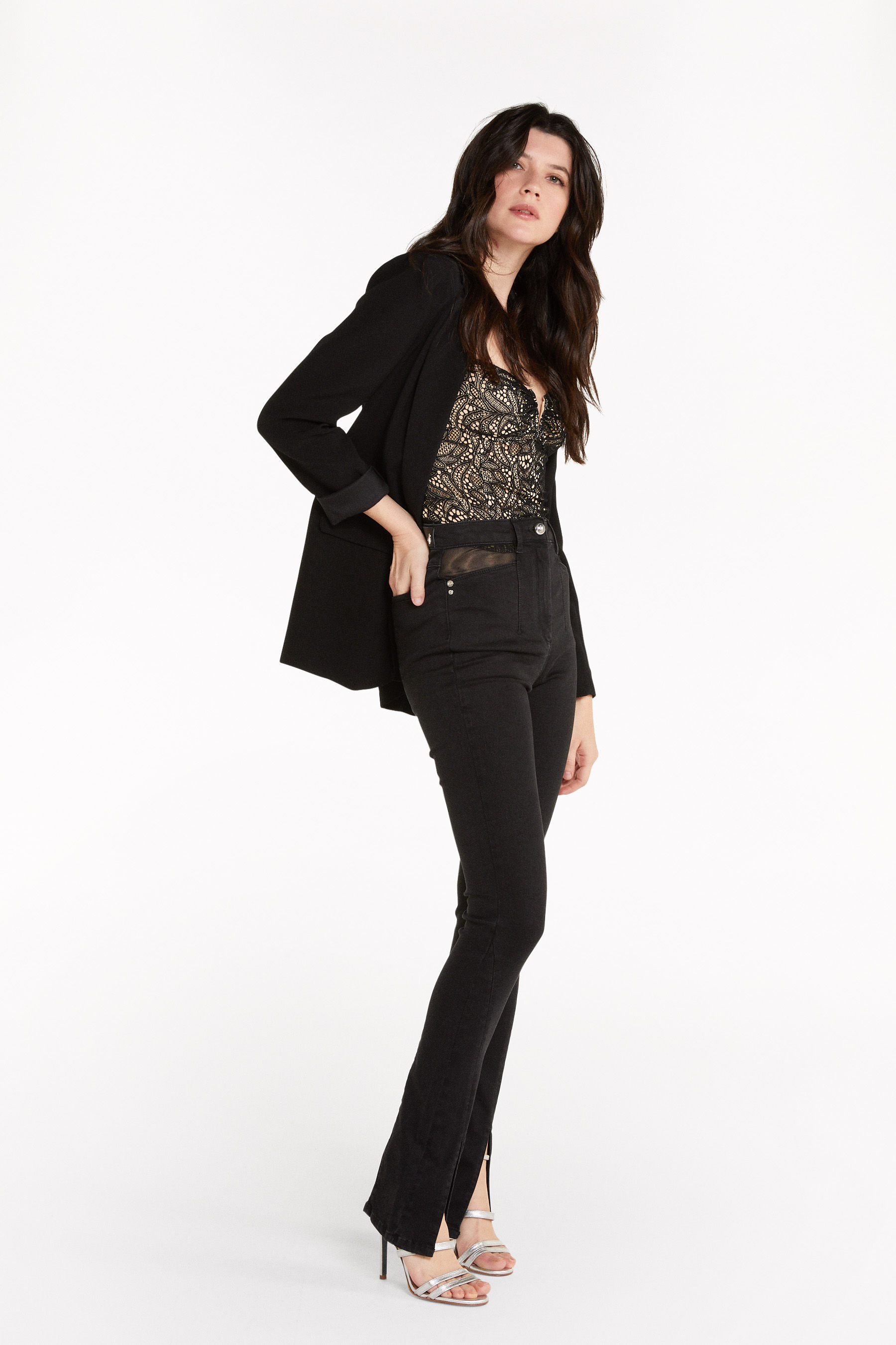 patrizia pepe high waist jeans