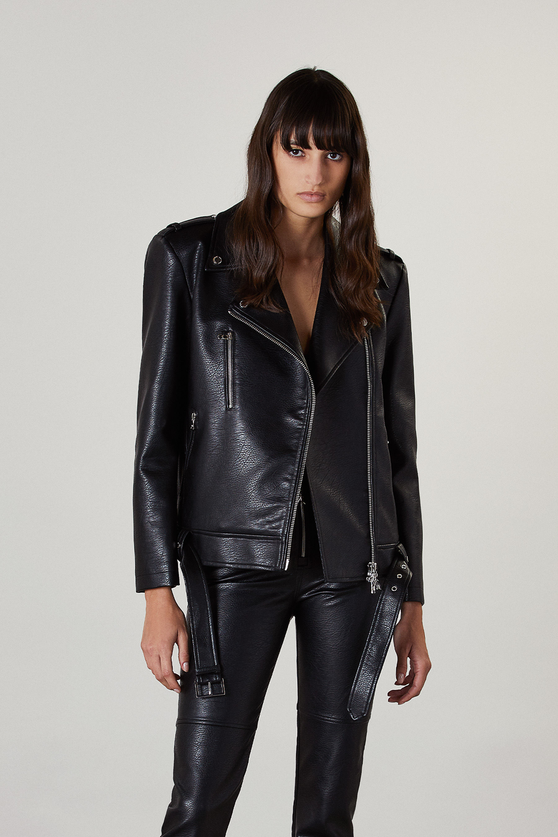 leather outerwear