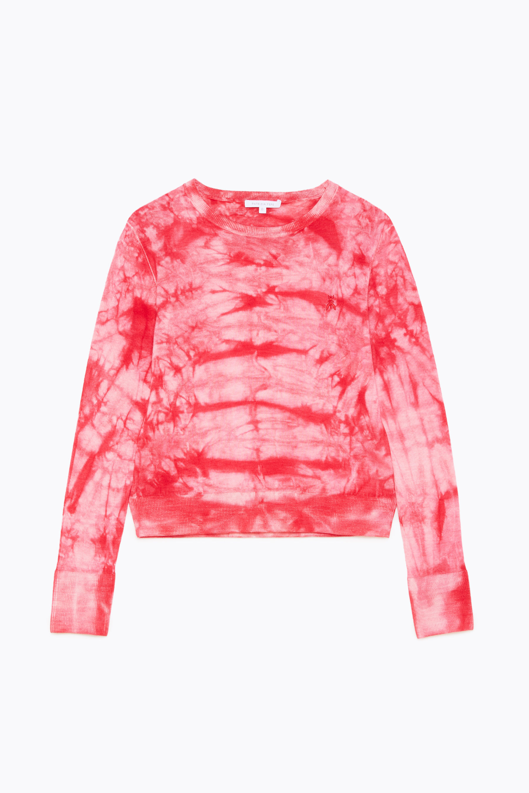 tie dye sweater pink