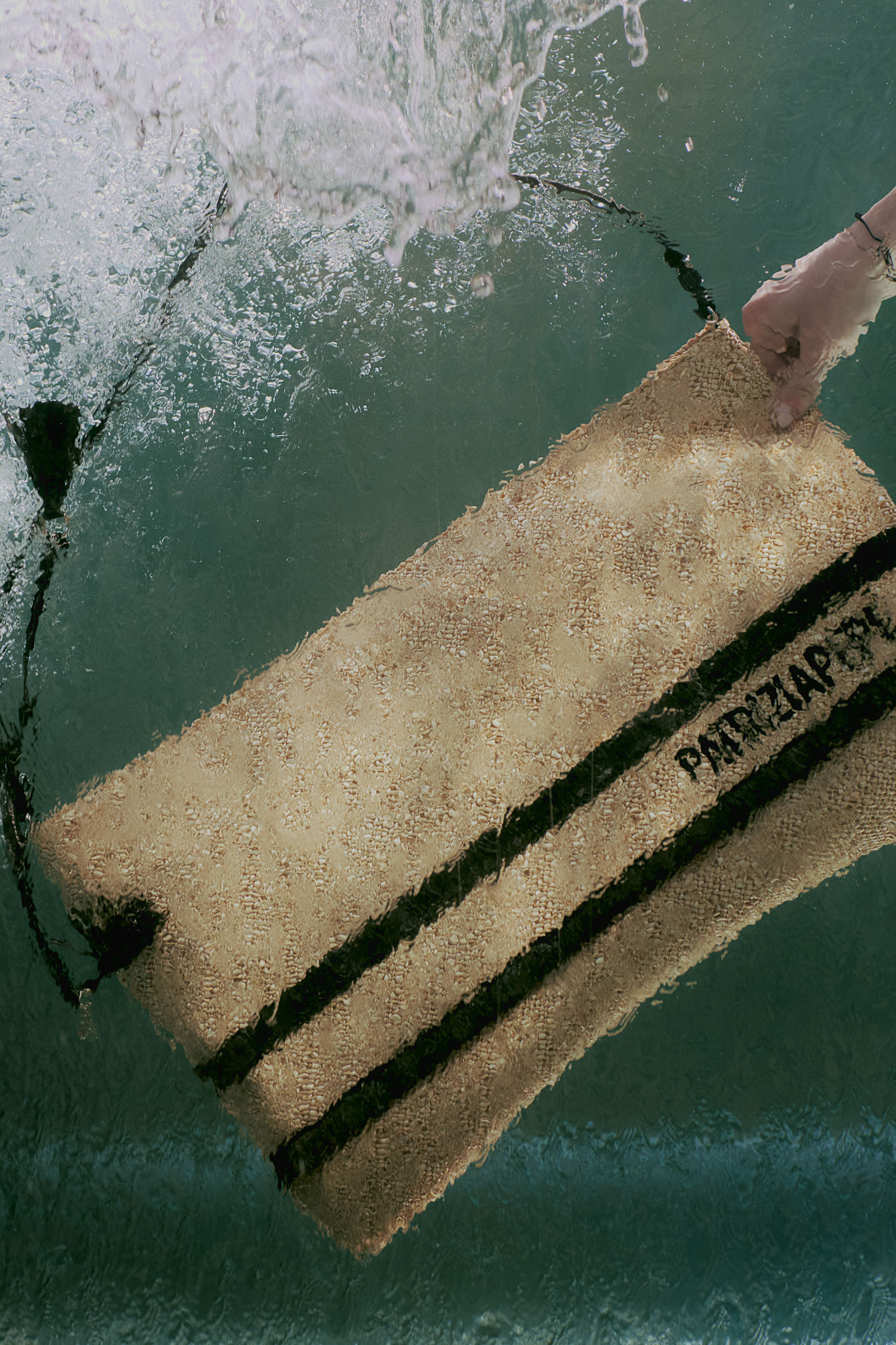 Pochette maxi in paglia