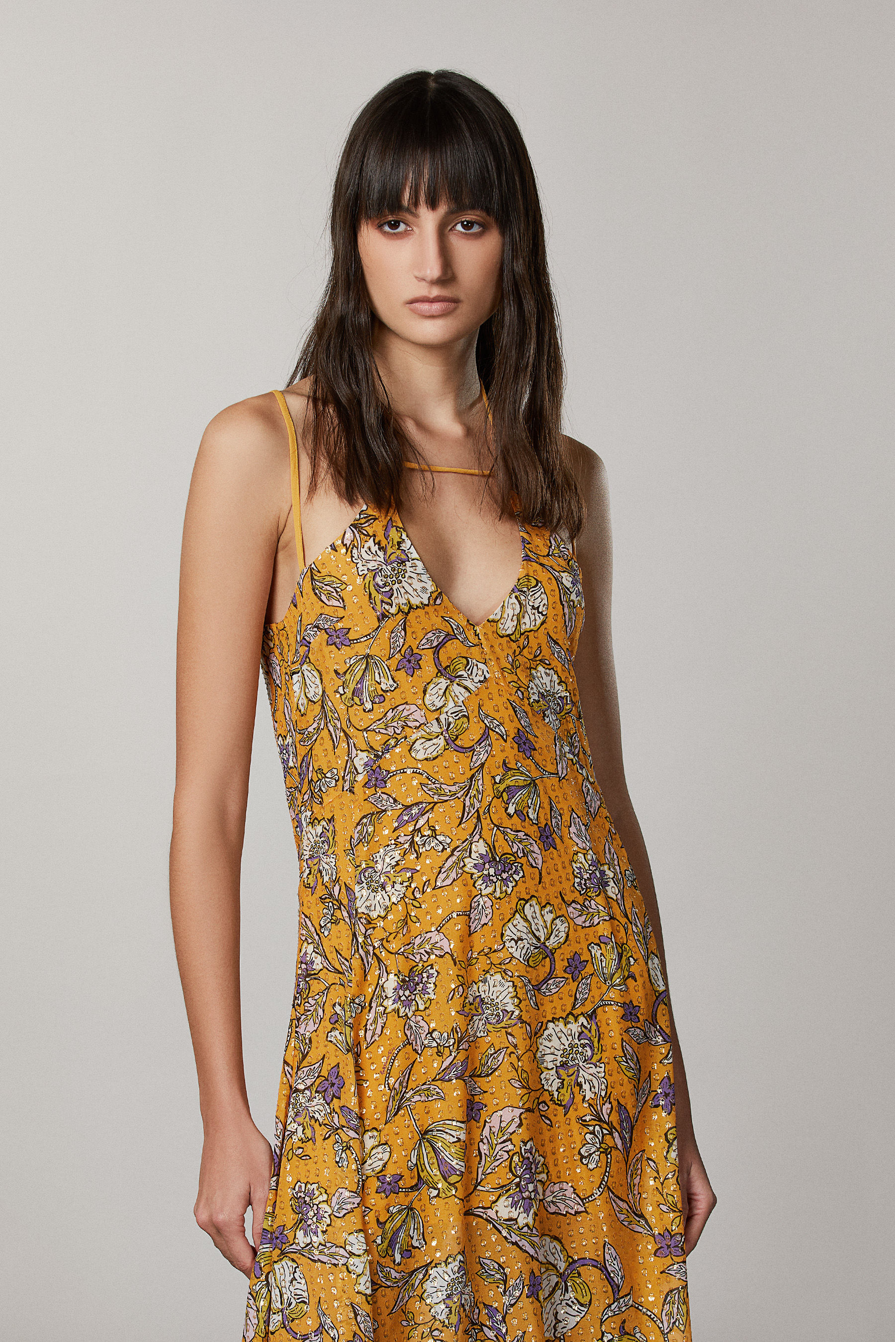 Long silk dress | Patrizia Pepe