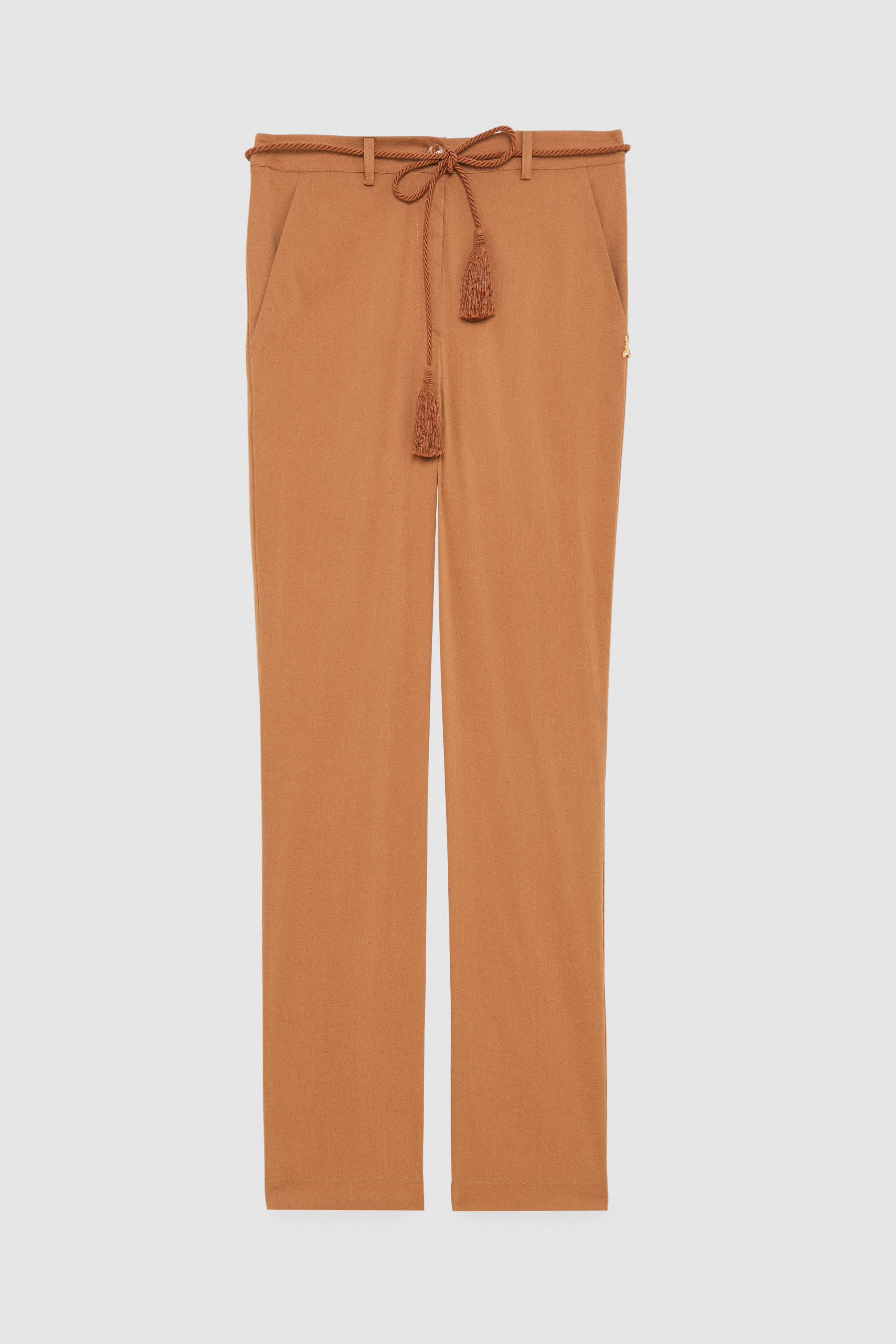 Slim-fit ESSENTIAL stretch cotton pants 